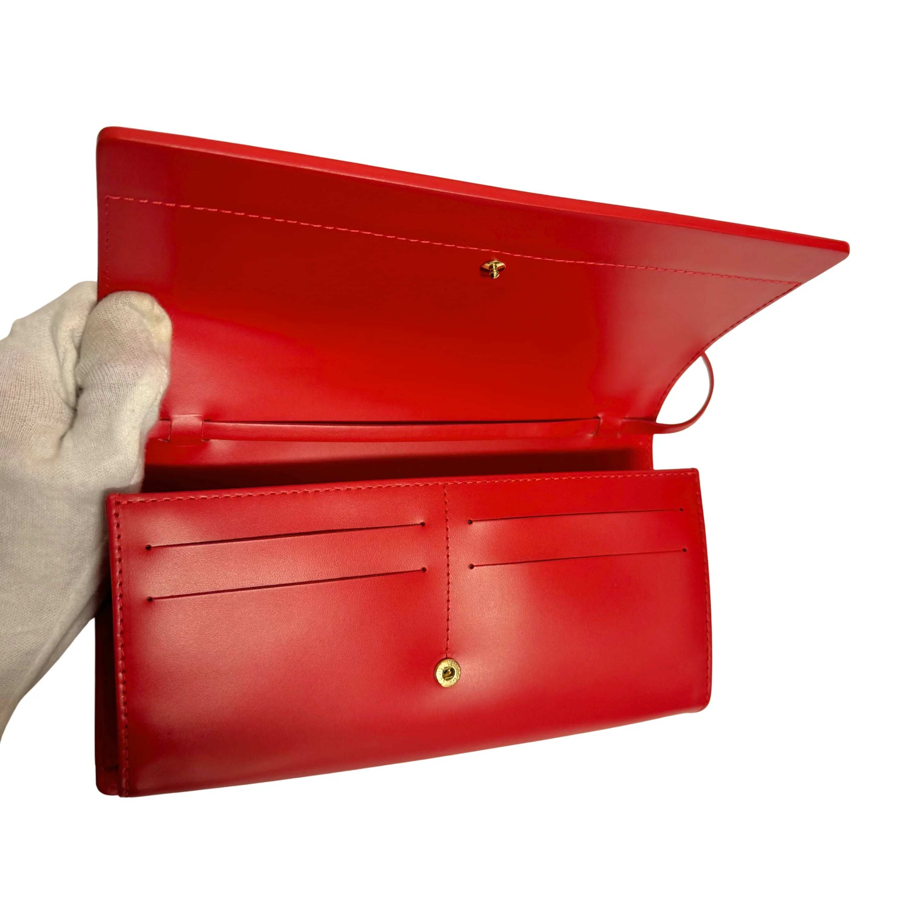 Louis Vuitton Epi Honfleur Castillan Red Shoulder Bag