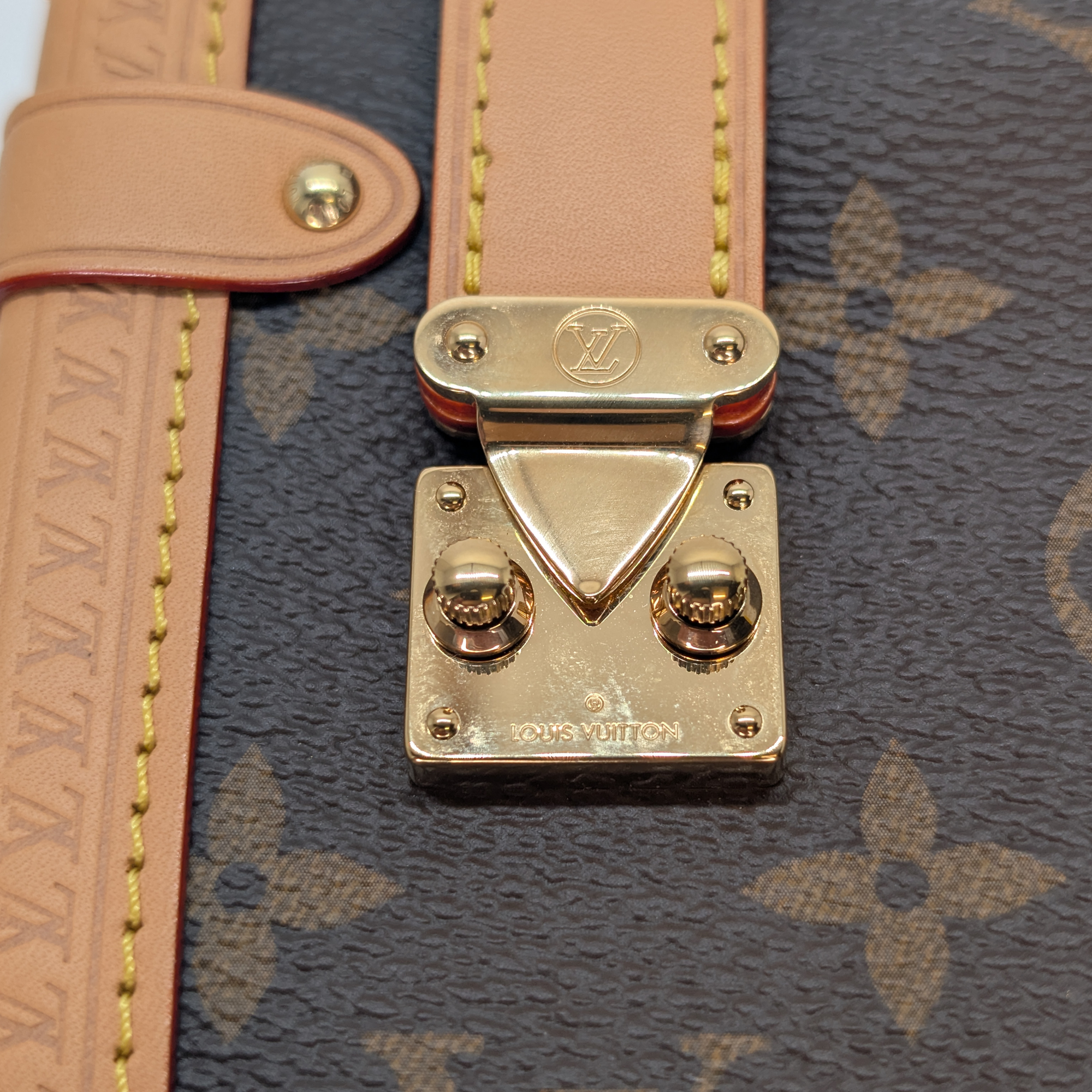 Louis Vuitton Side Trunk MM Monogram Bag