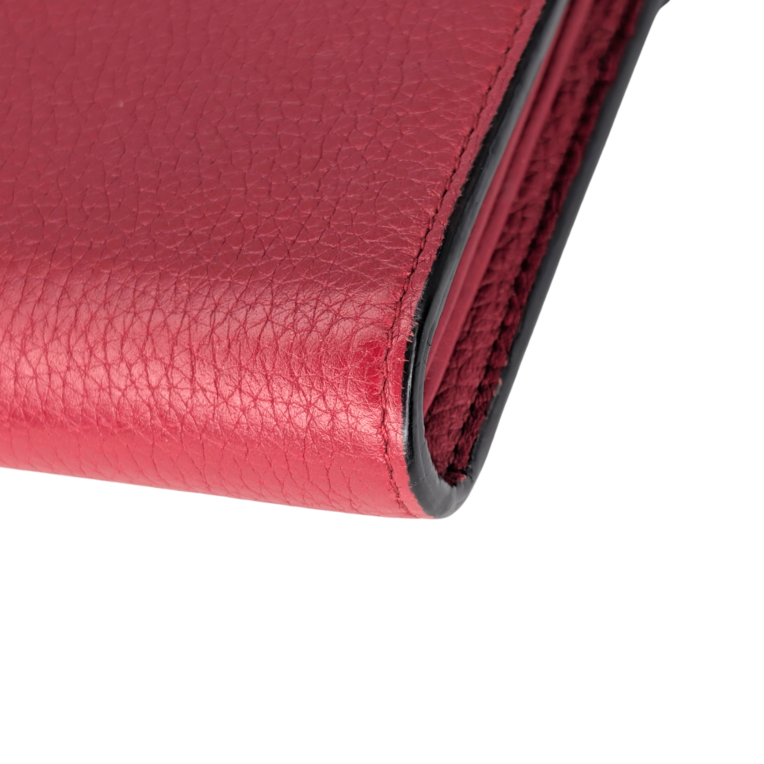 Gucci GG Marmont Wallet On Chain Red