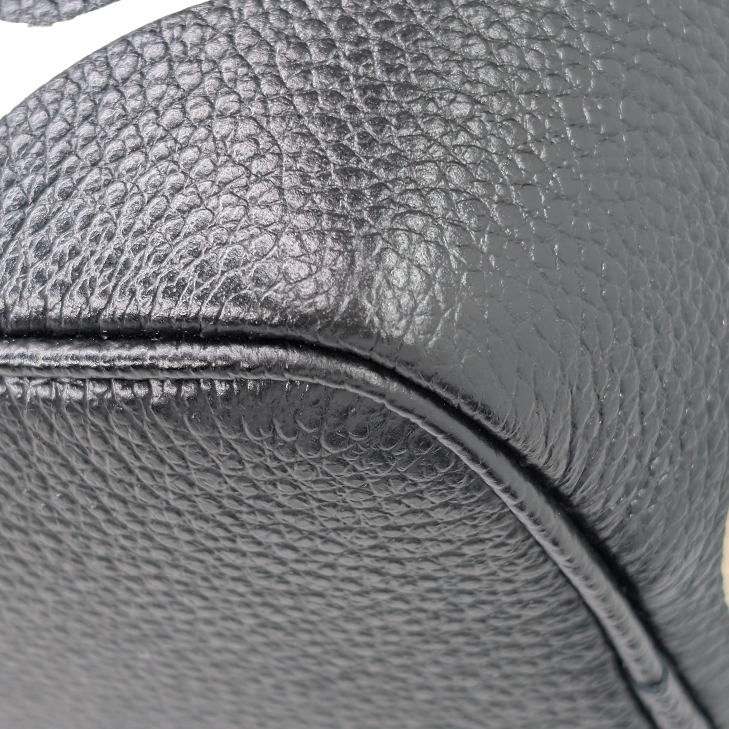 Louis Vuitton Nano Speedy Bicolor Monogram Giant Empreinte Leather Black