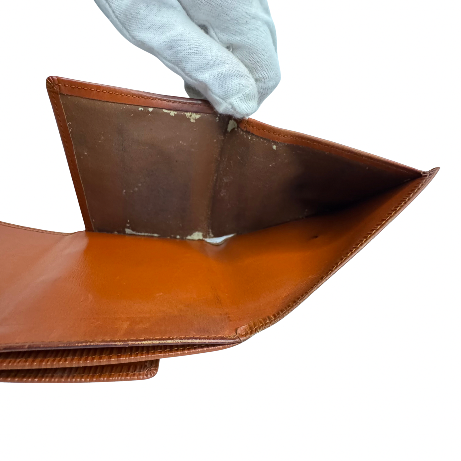 Louis Vuitton Epi Leather Compact Wallet Brown