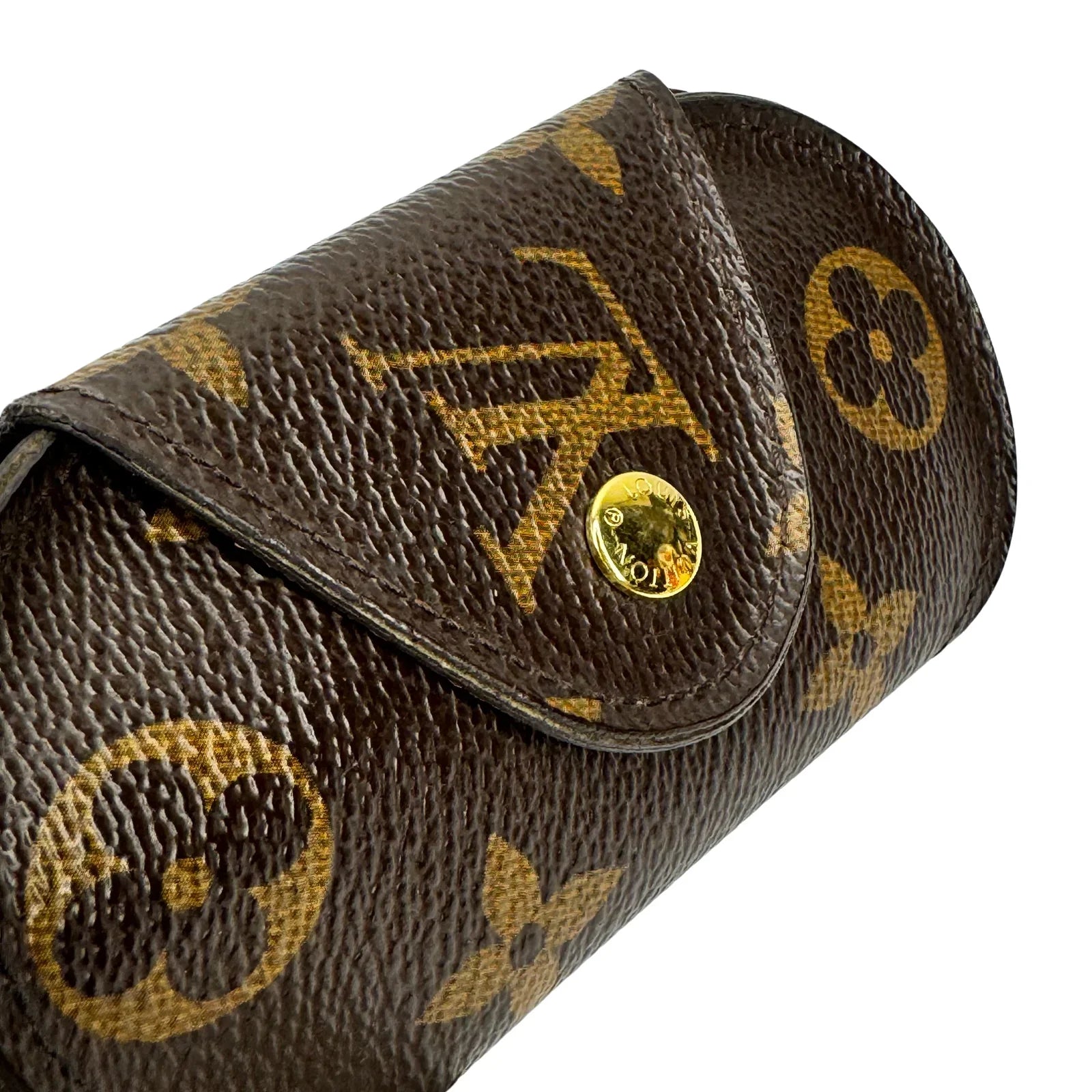 Louis Vuitton Monogram Round Pouch Key Holder GM