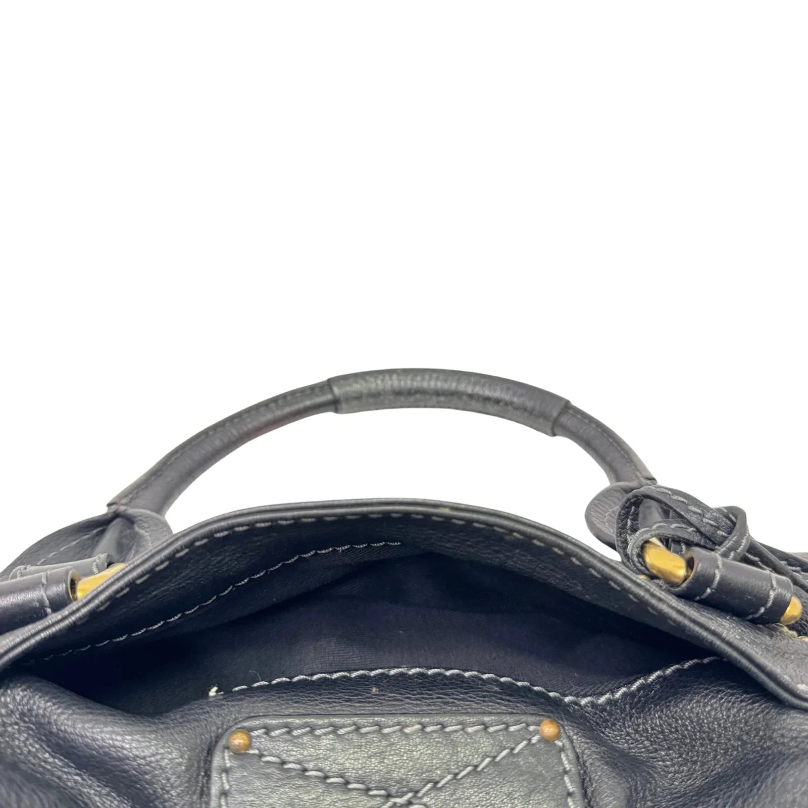 Chloe Paddington Leather Bag Black