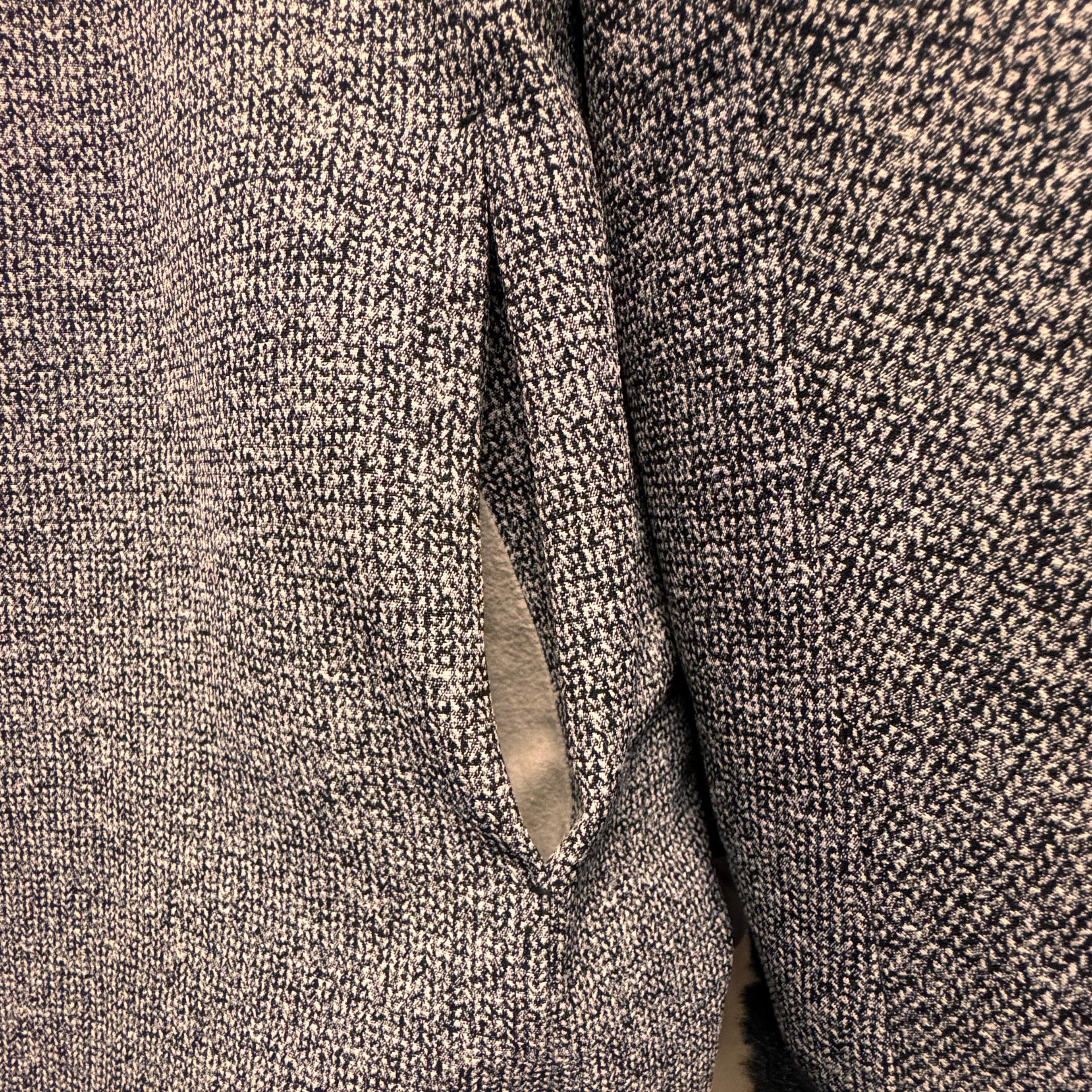 Max Mara Oversized Grey Wool Blend Coat Faux Fur – Size 42