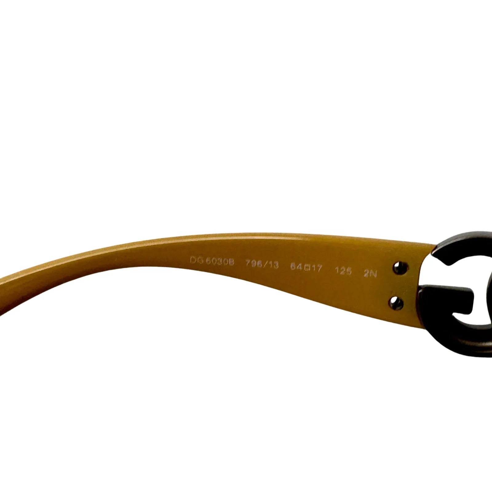 DOLCE & GABBANA 6030B Crystal Beige Gradient Sunglasses