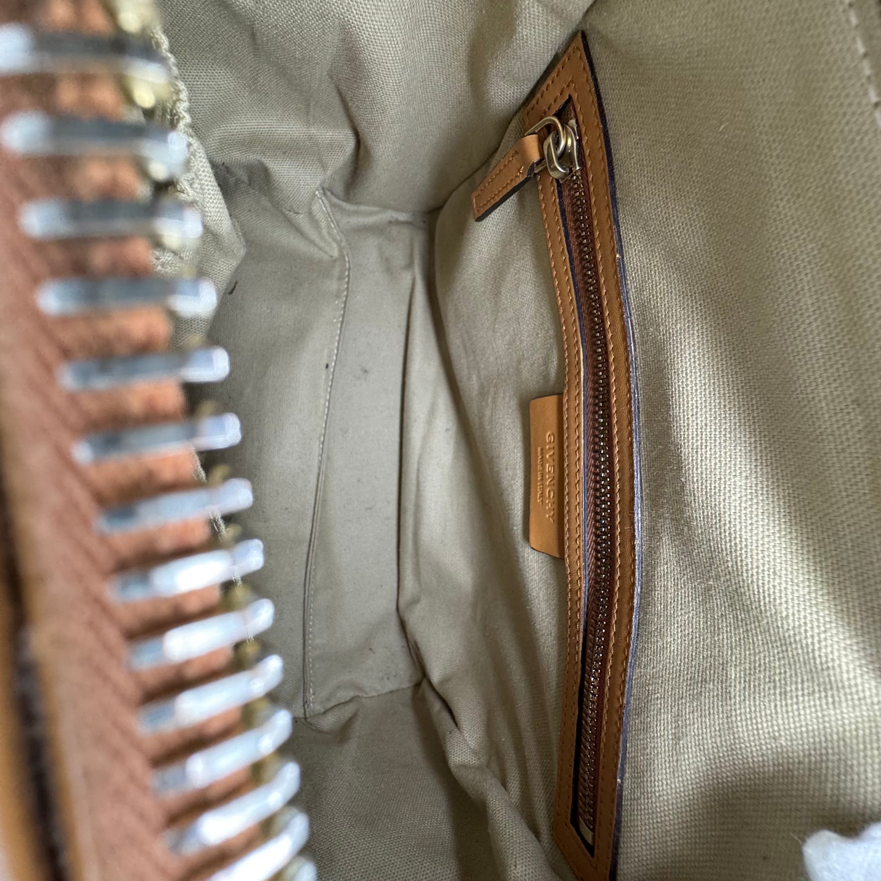 Givenchy Small Antigona Calfskin in Deep Brown Crossbody Bag