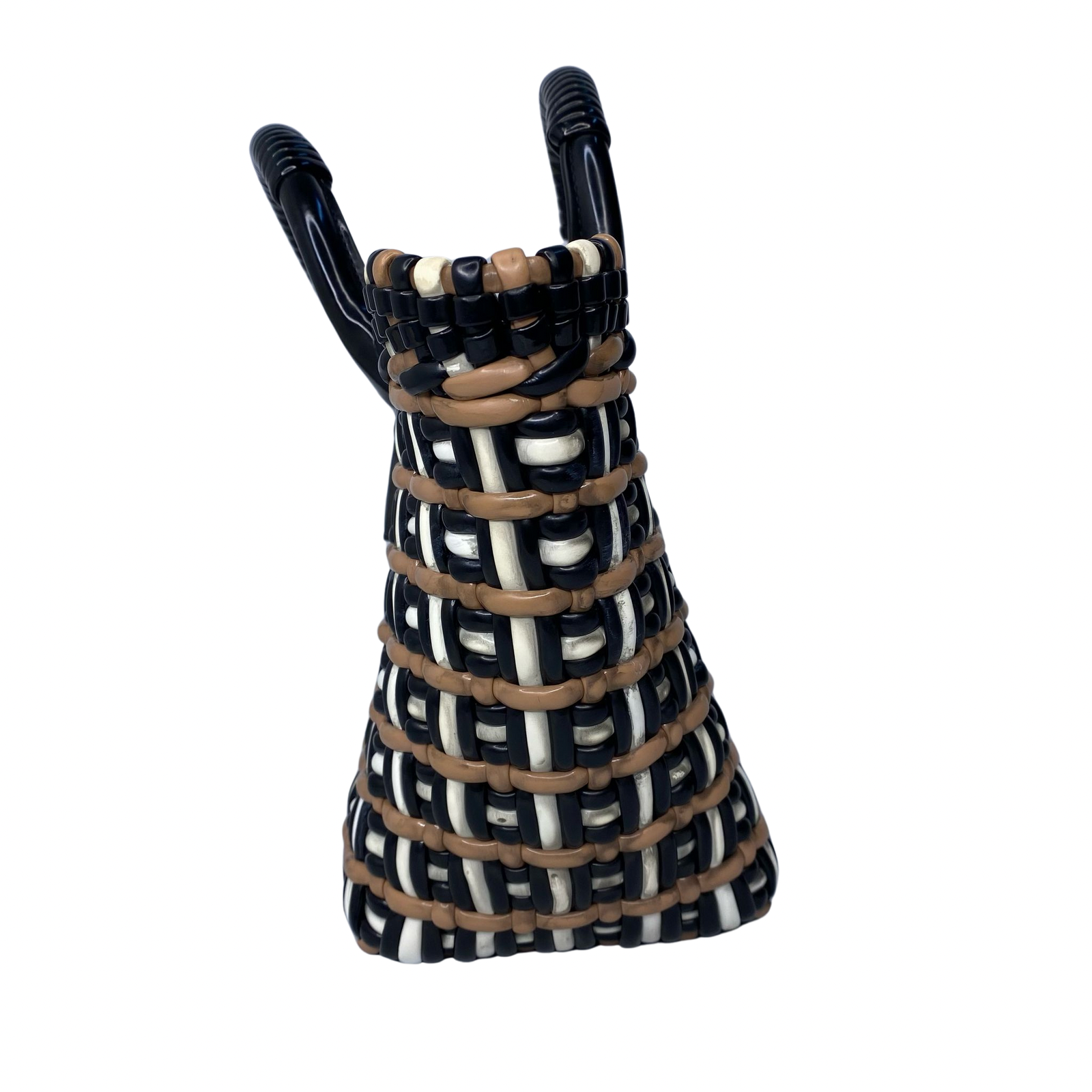 Balenciaga Bistro Panier Vinyl Tote Bag Crossbody Bag