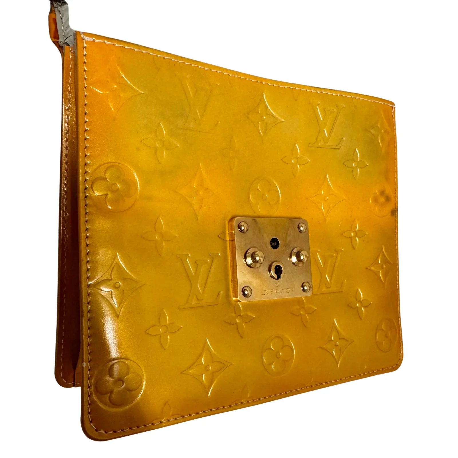 Louis Vuitton Vernis Street Bag Yellow - Lost Designer