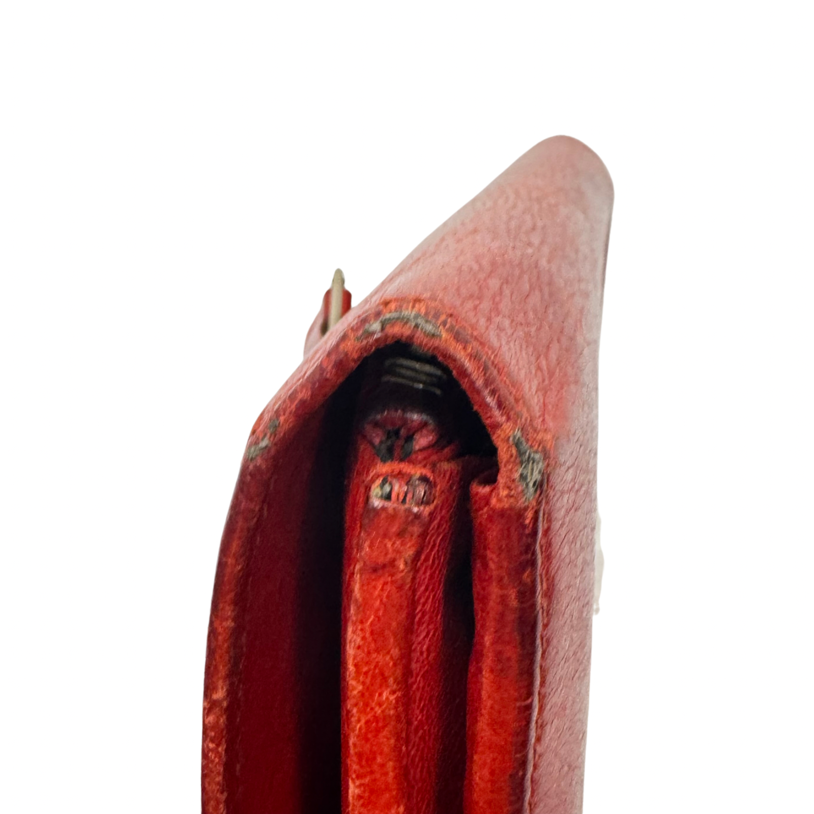 Balenciaga Red Lipstick Agneau Leather Giant 12 Gold Hardware Wallet