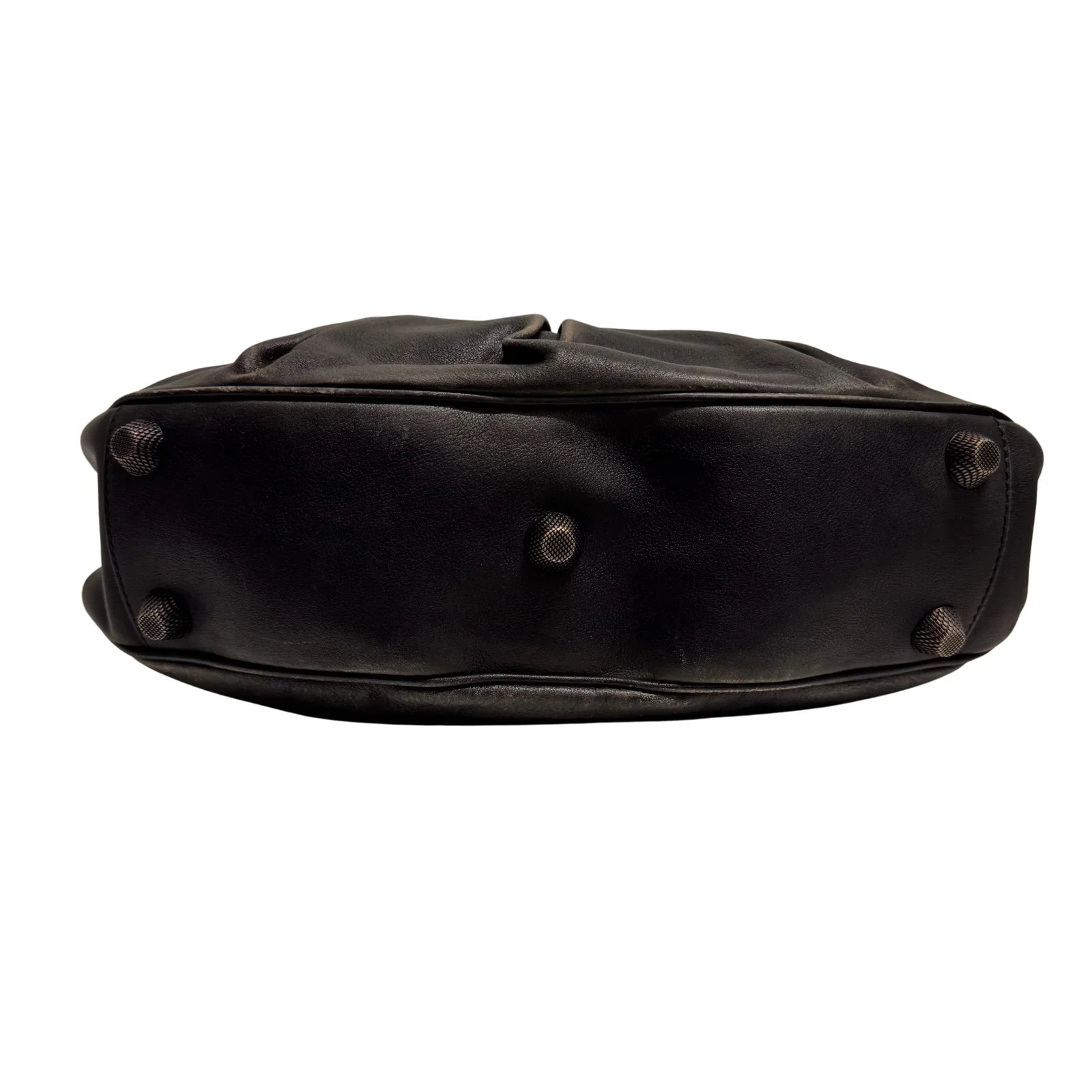 Balenciaga Calfskin Small Le Cagole Shoulder Bag – Black