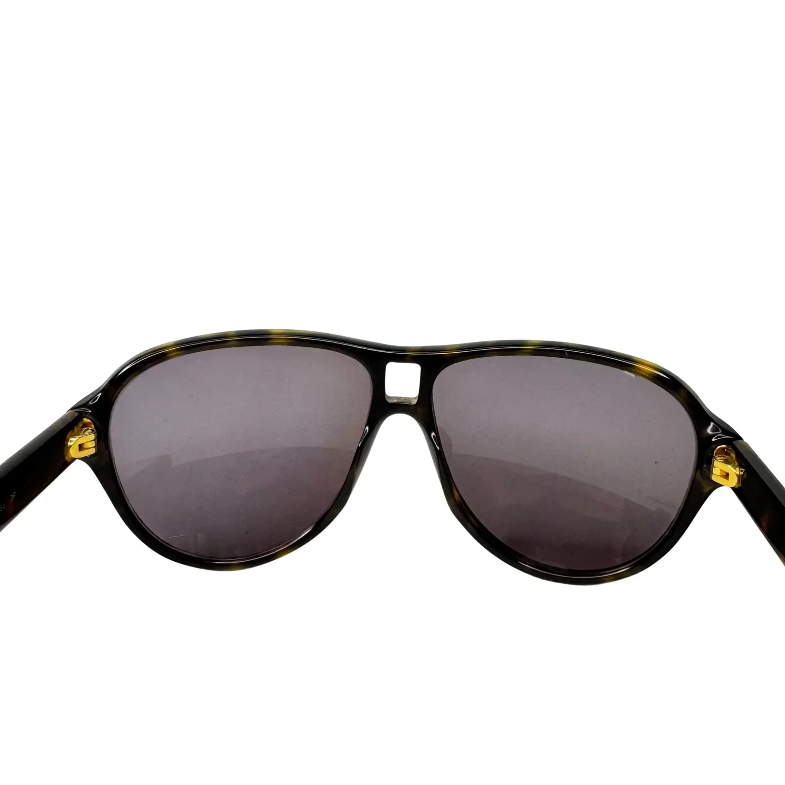 CHANEL Polarized Tortoise Aviator Sunglasses 5233