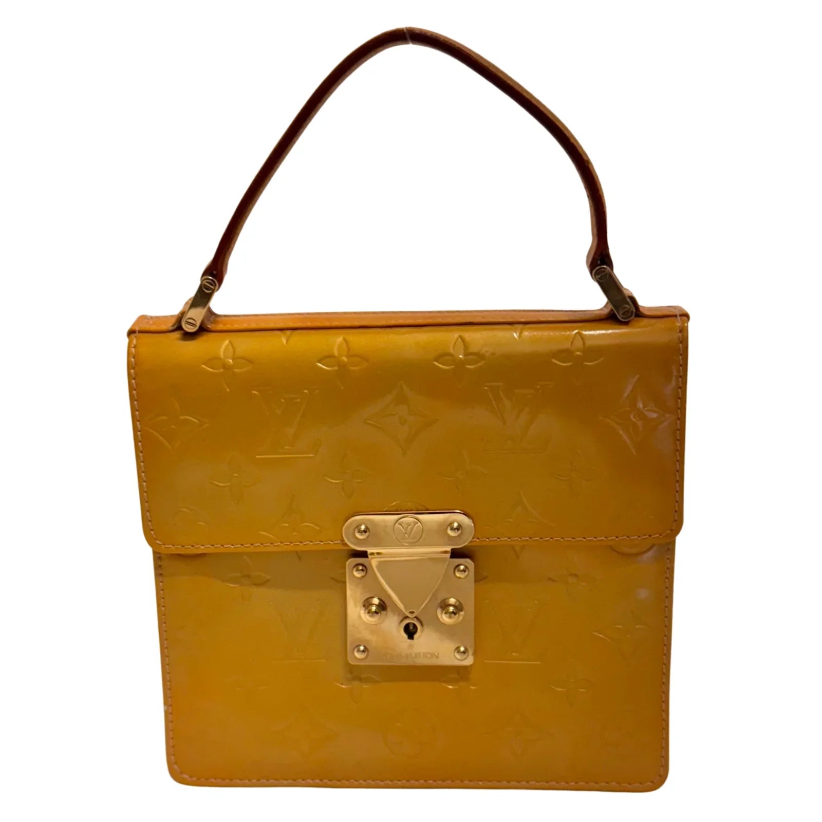 Louis Vuitton Vernis Street Bag Yellow - Lost Designer