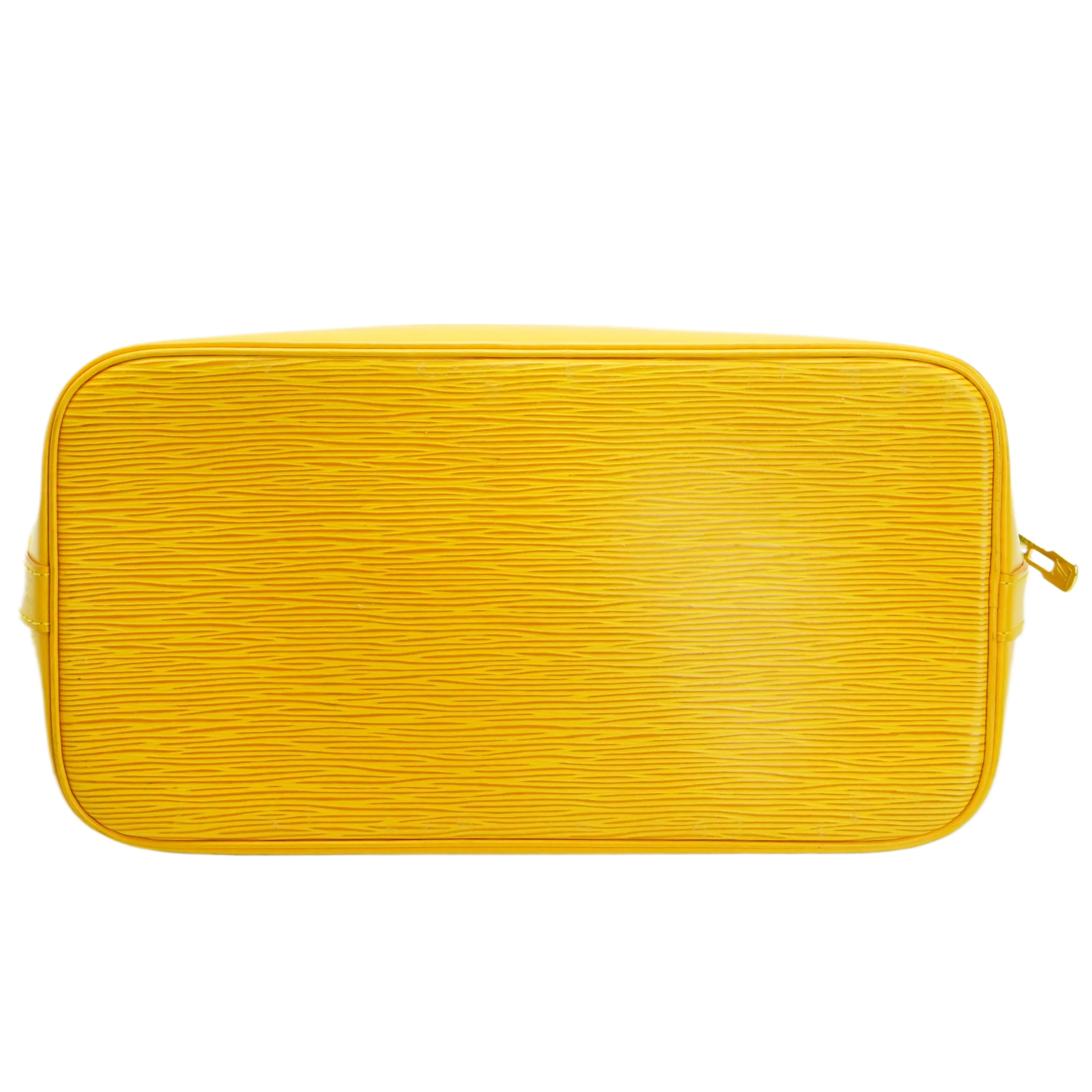 Louis Vuitton Epi Leather Alma Pm Yellow