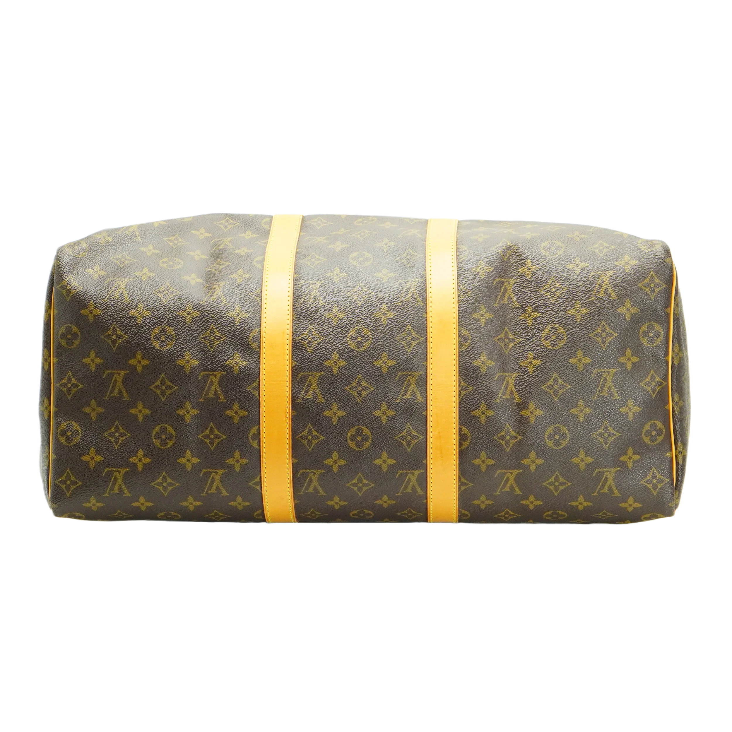 Louis Vuitton Brown Monogram Keepall 50 Bag