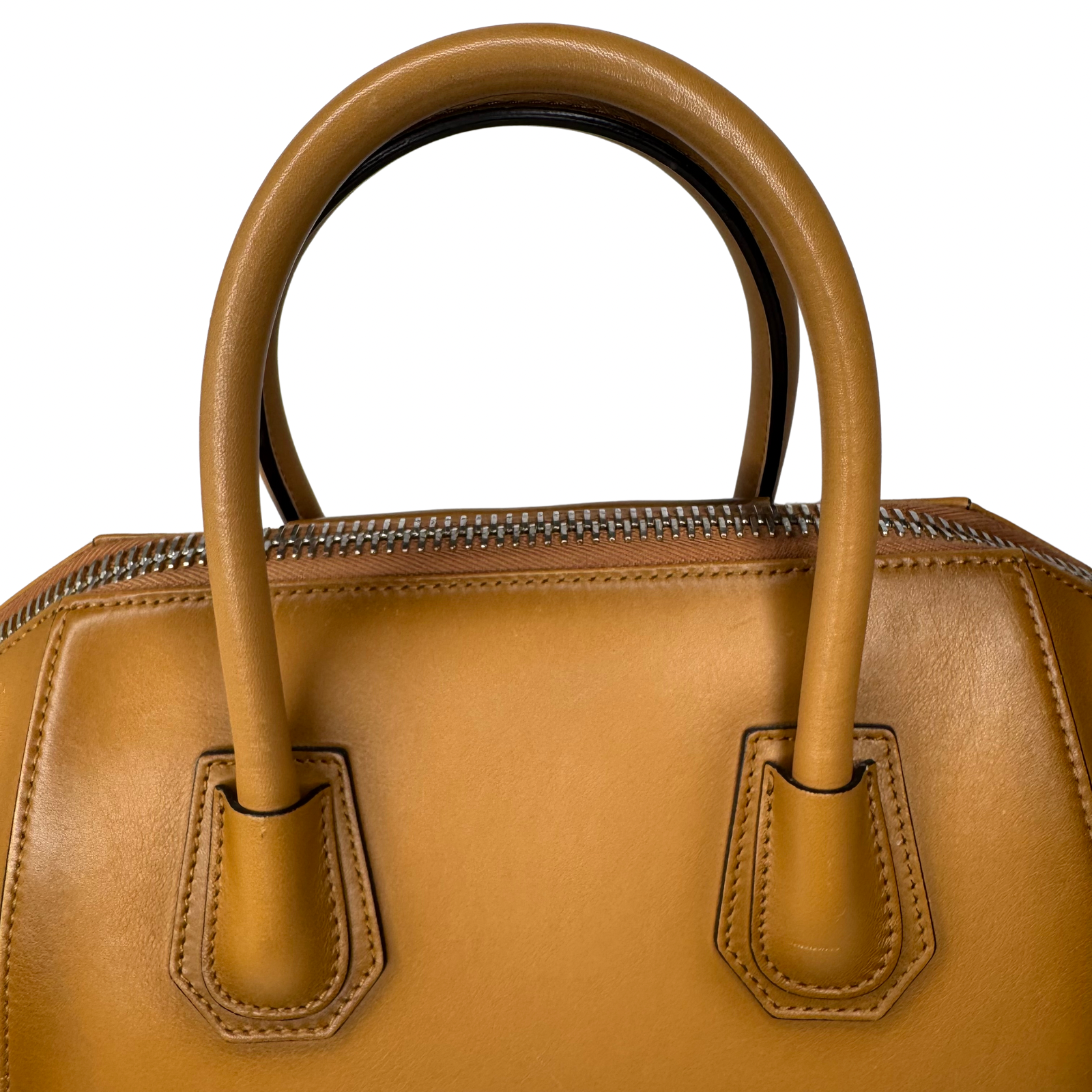Givenchy Small Antigona Calfskin in Deep Brown Crossbody Bag