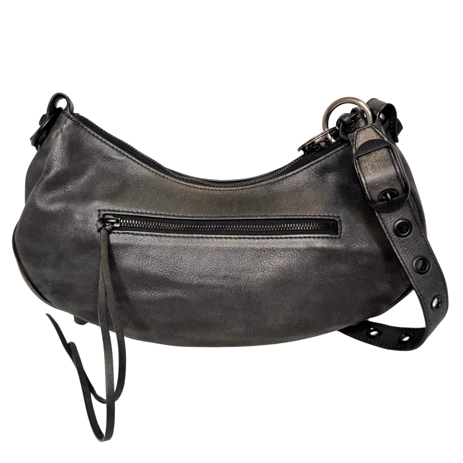 Balenciaga Calfskin Small Le Cagole Shoulder Bag – Black