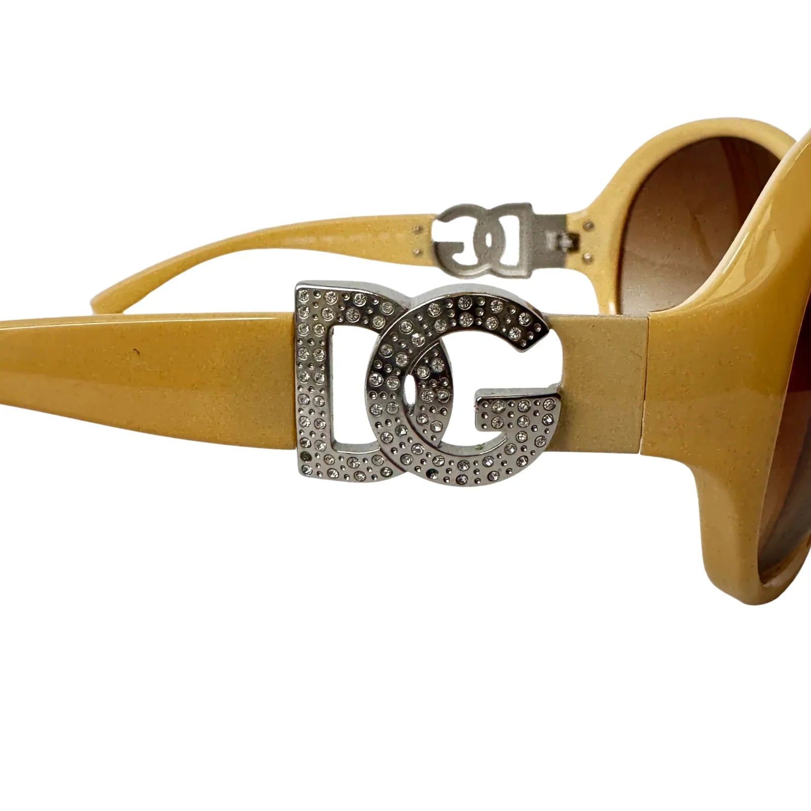 DOLCE & GABBANA 6030B Crystal Beige Gradient Sunglasses