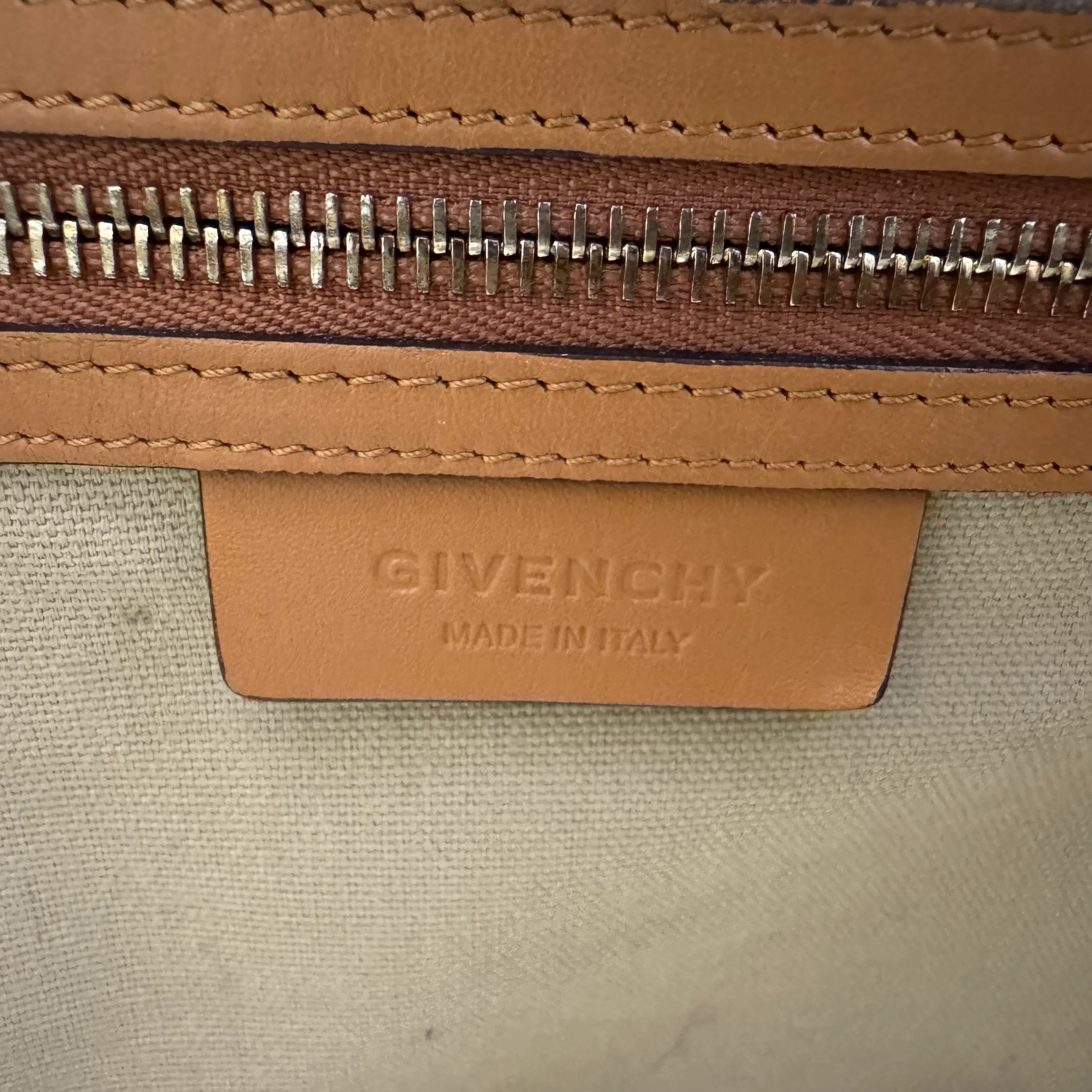 Givenchy Small Antigona Calfskin in Deep Brown Crossbody Bag