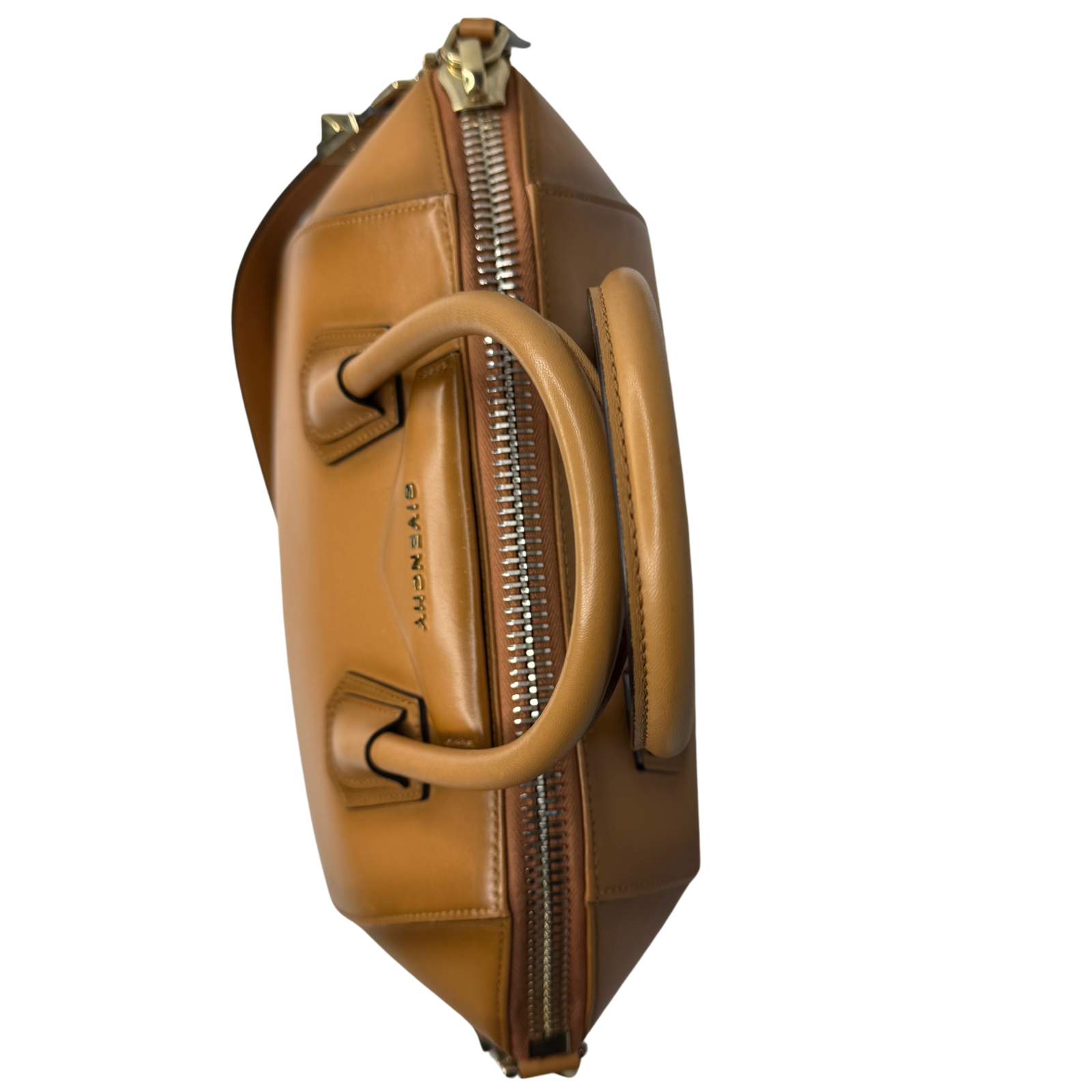 Givenchy Small Antigona Calfskin in Deep Brown Crossbody Bag