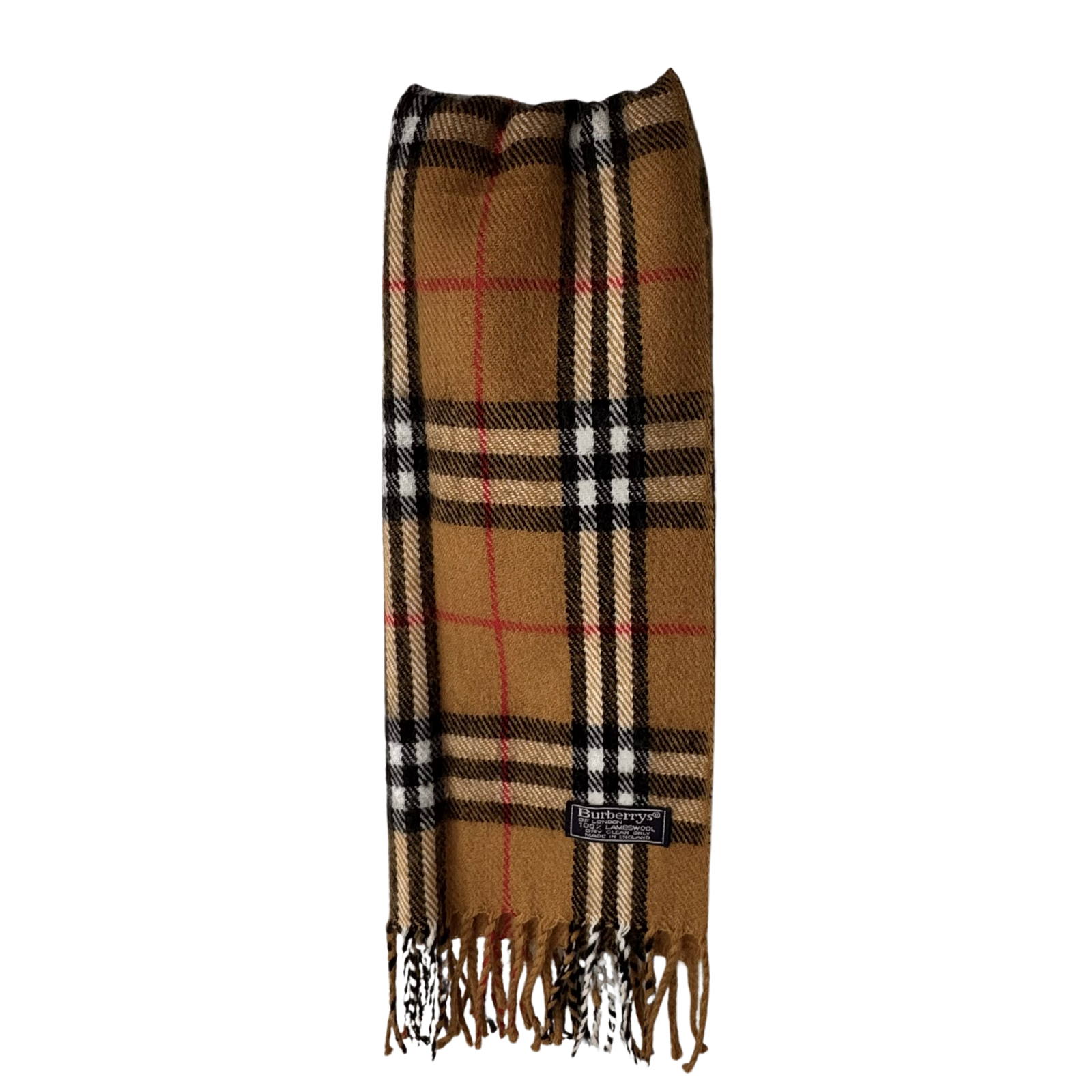 Burberry Lambswool Check Scarf