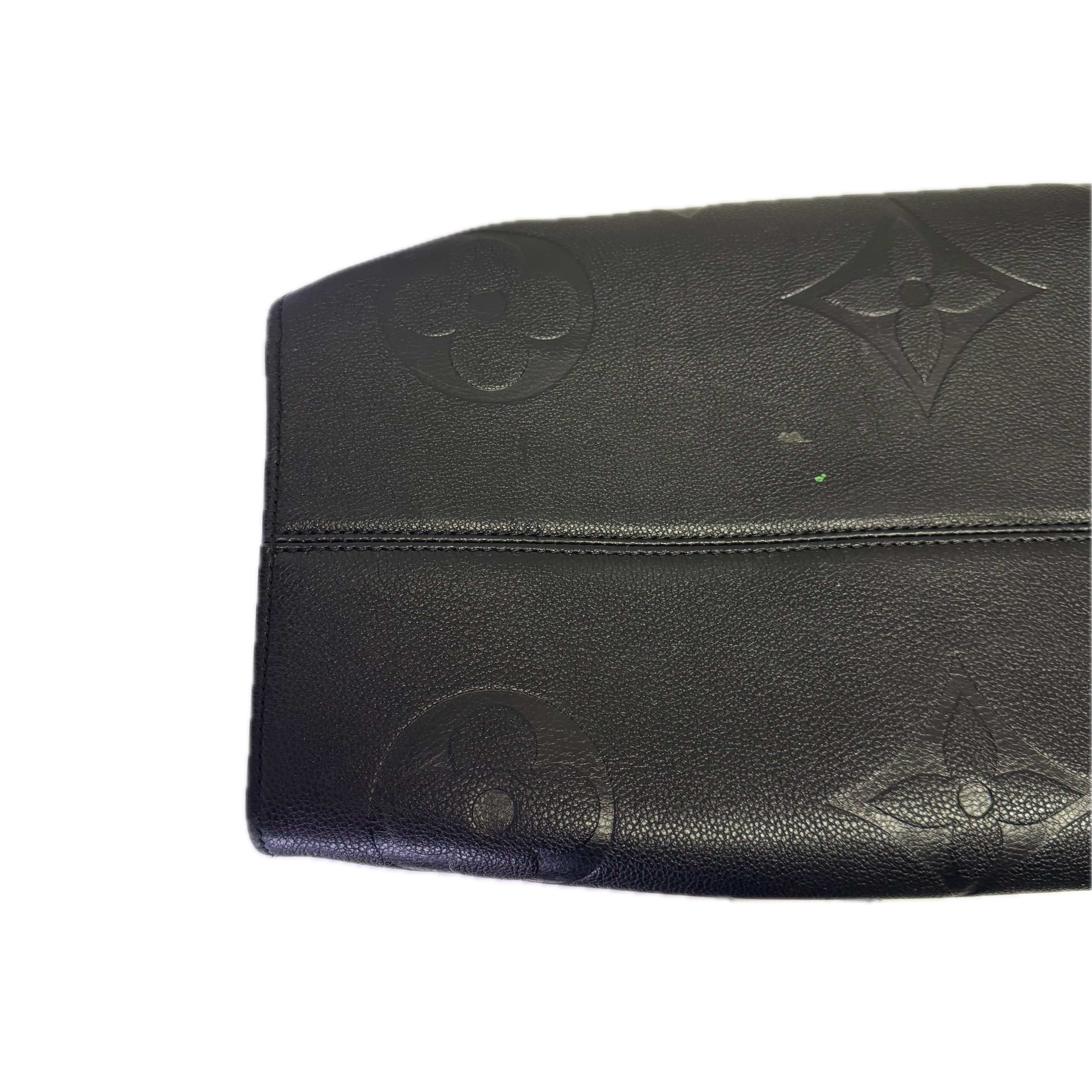 Louis Vuitton OnTheGo Monogram Tote Bag Leather Black