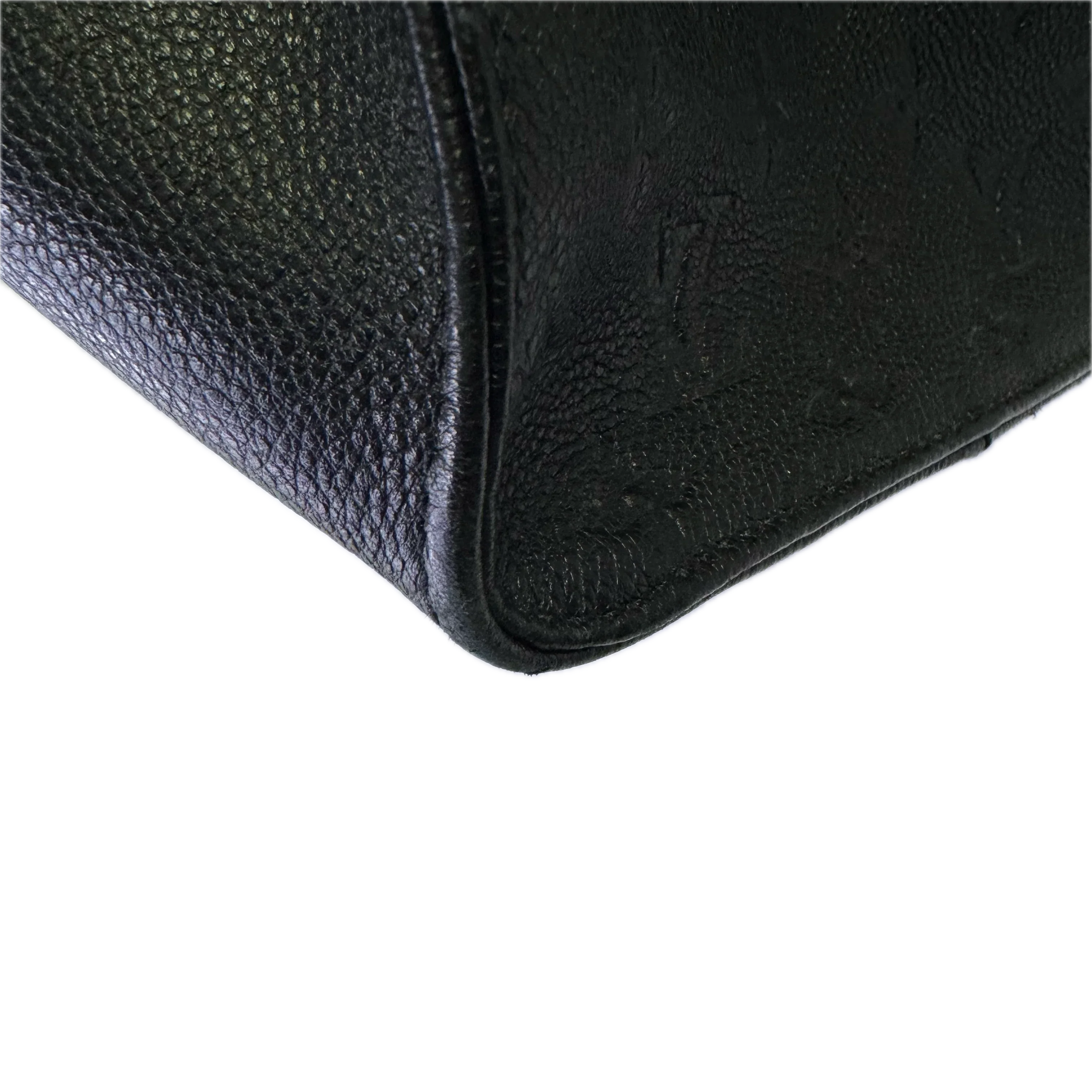 Louis Vuitton OnTheGo Monogram Tote Bag Leather Black - Lost Designer