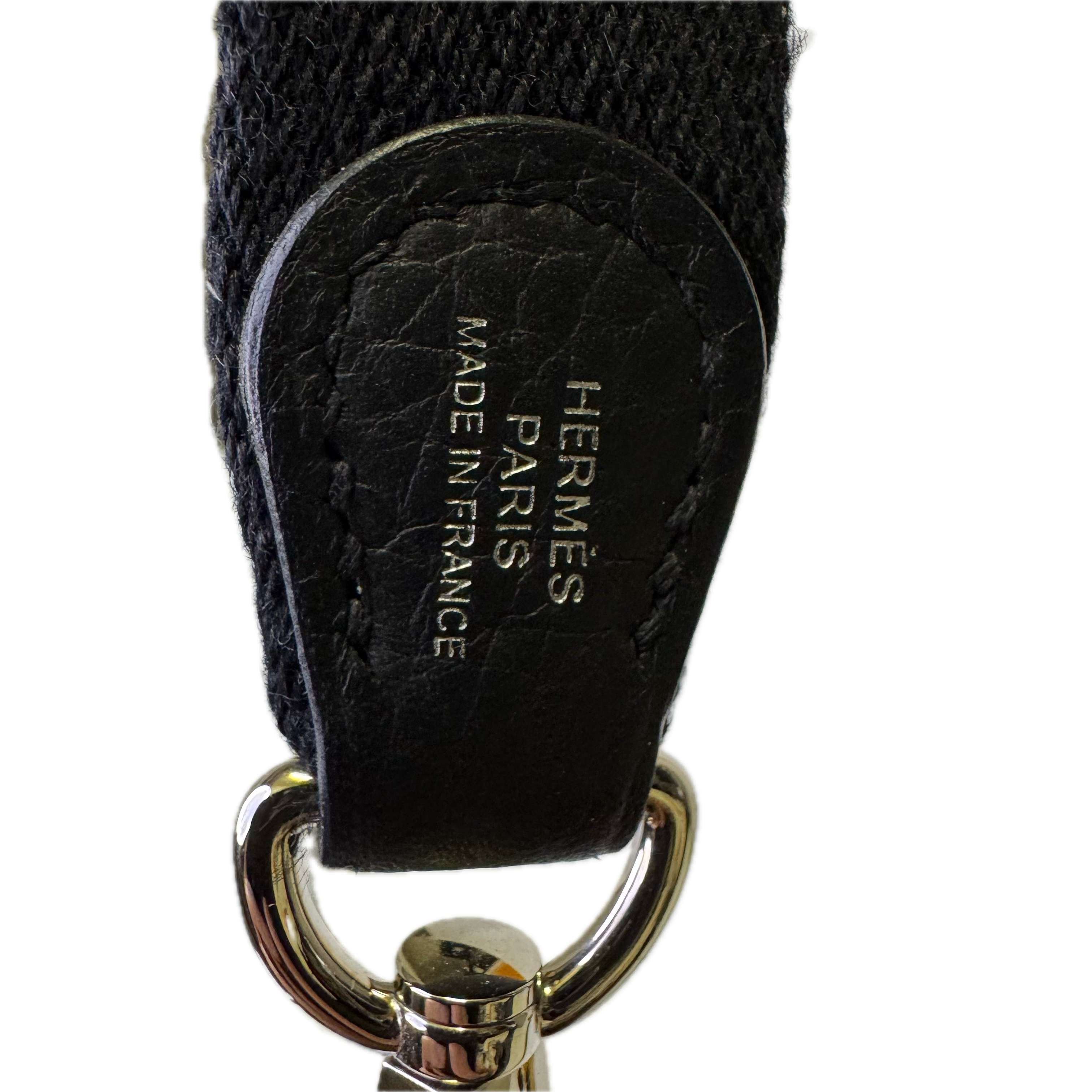 Hermes Evelyn 16 Crossbody Bag Clemence Leather Black
