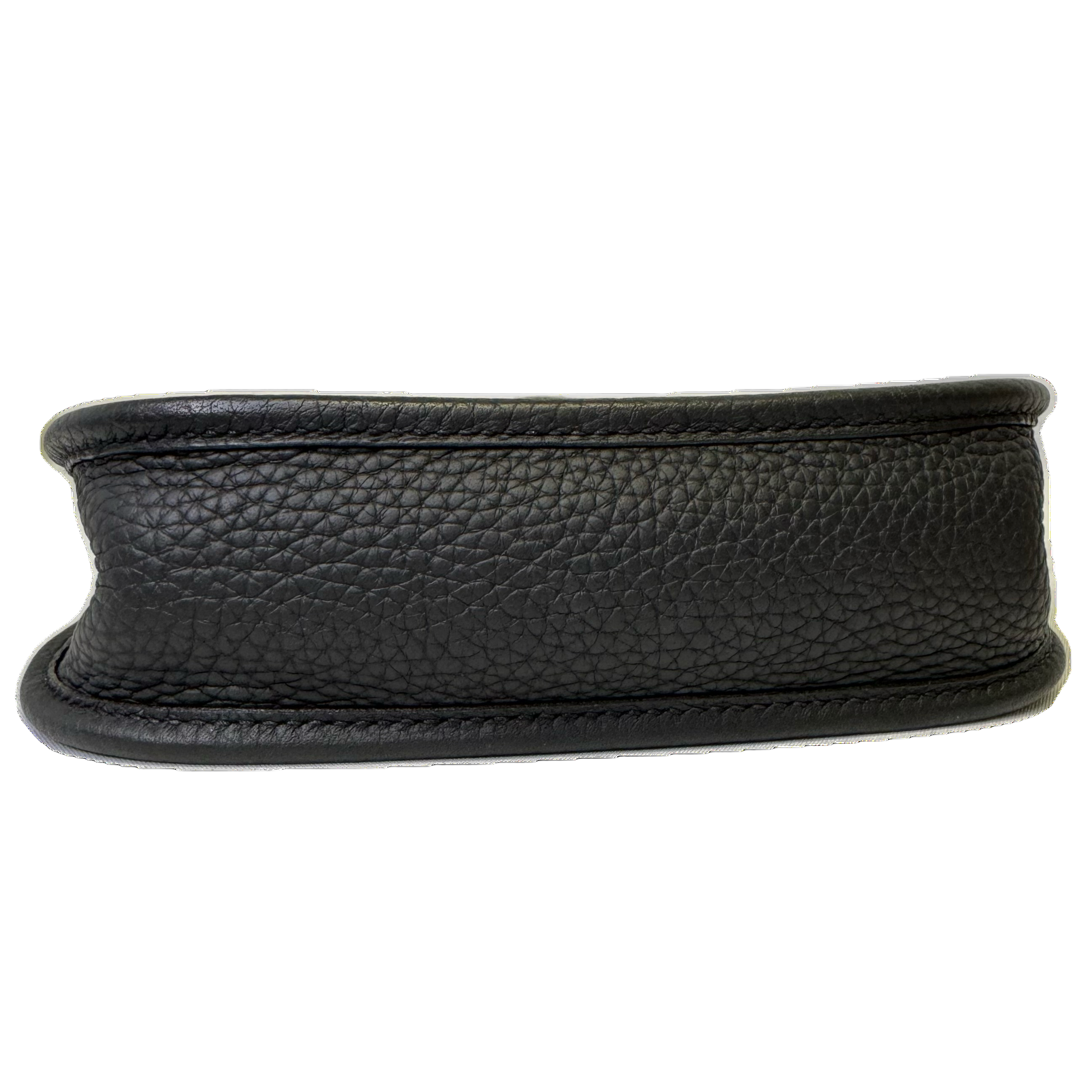 Hermes Evelyn 16 Crossbody Bag Clemence Leather Black