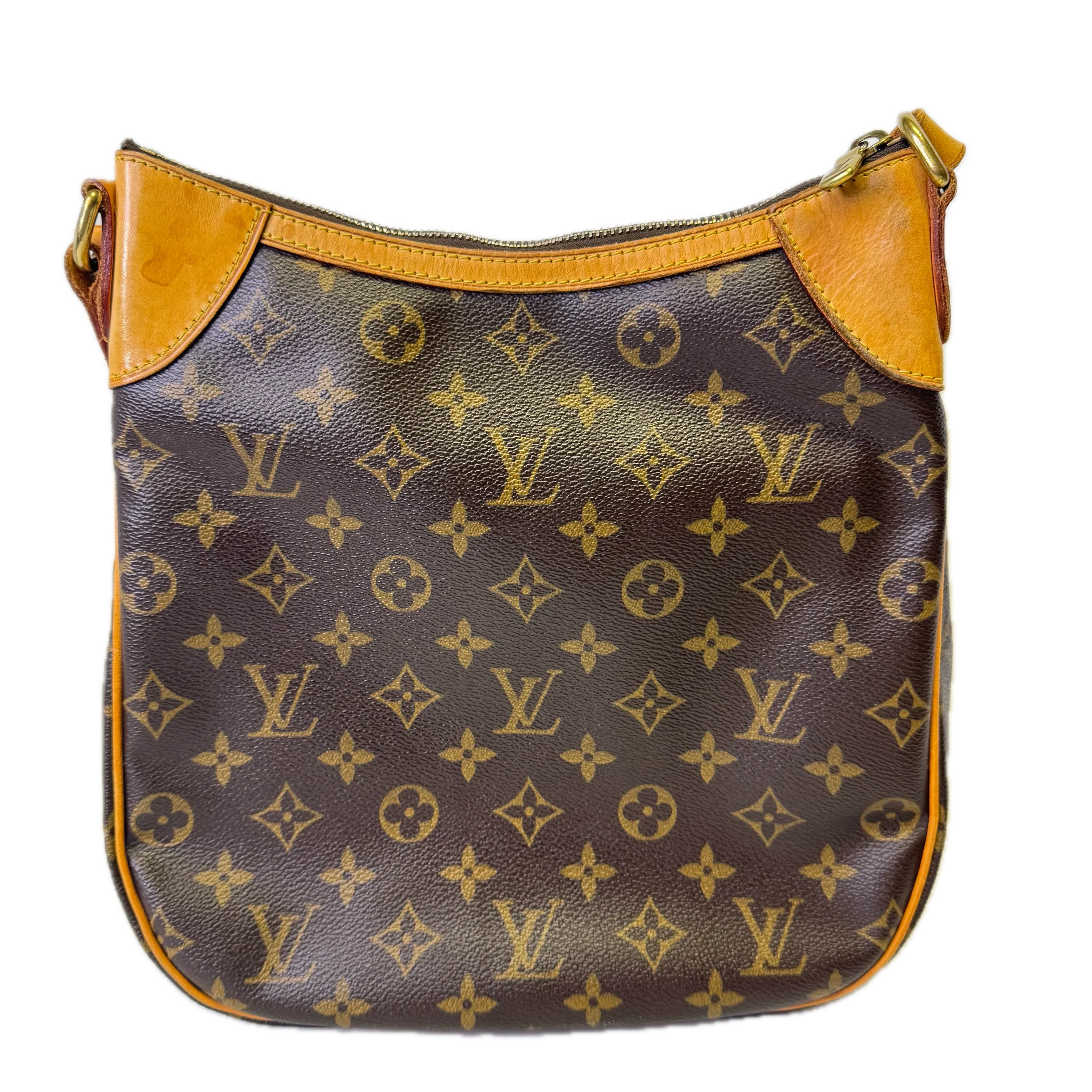 Louis Vuitton Monogram Odean Shoulder Bag Brown - Lost Designer