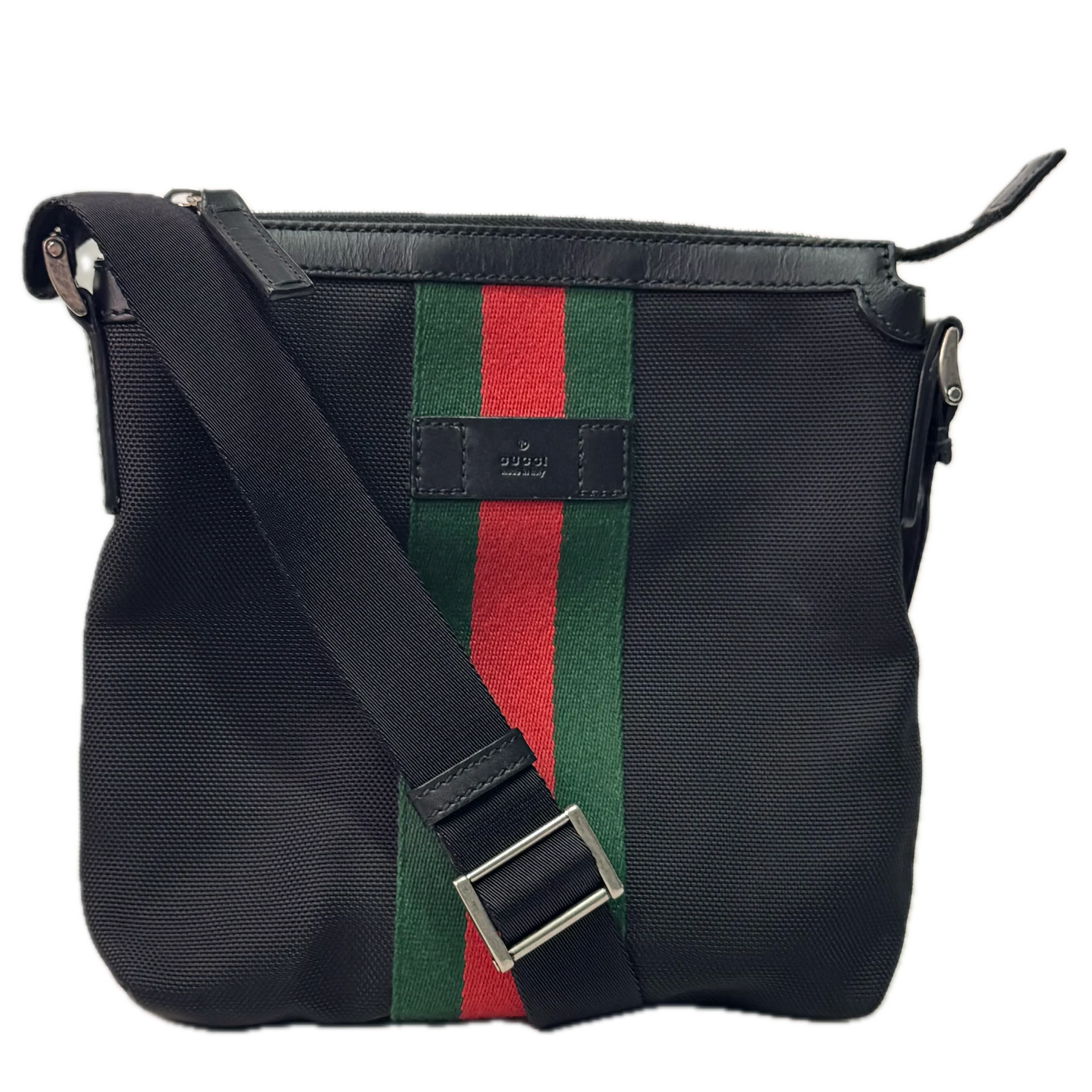 Gucci Messenger Crossbody Bag Black - Lost Designer