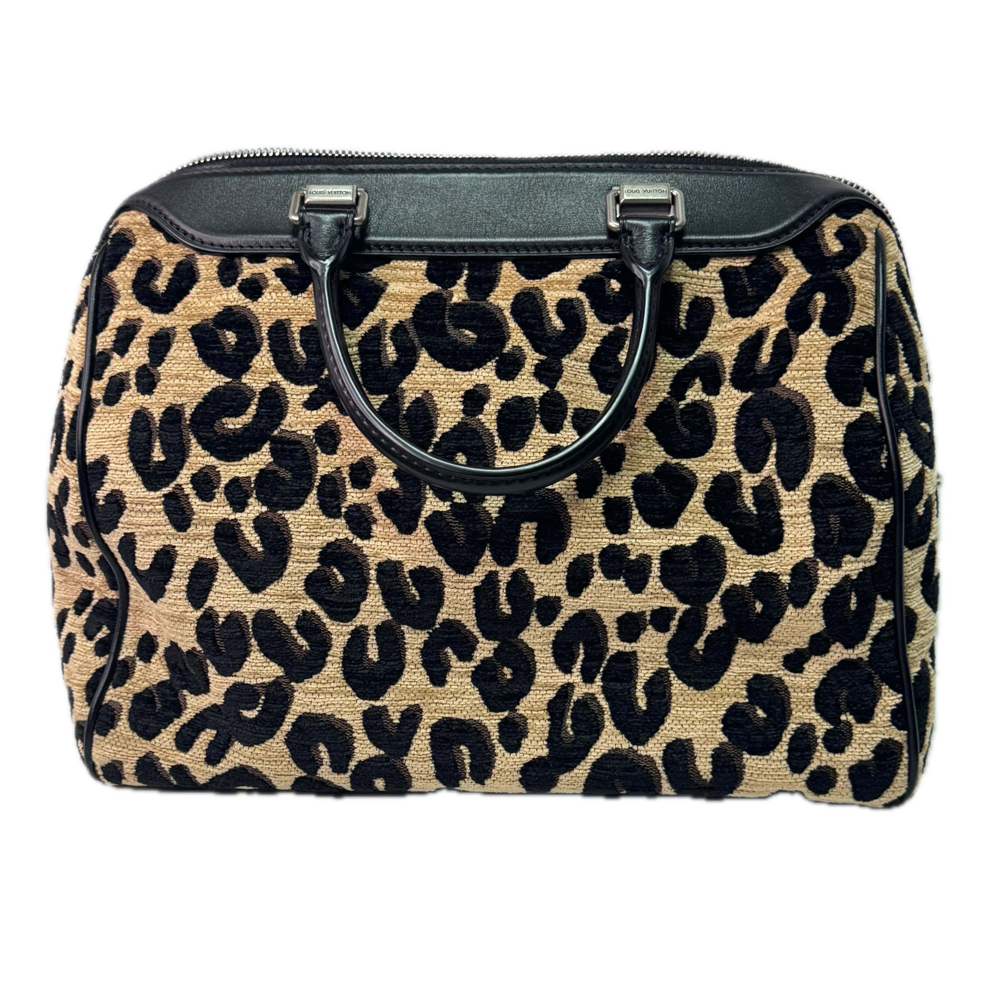 Louis Vuitton x Sprouse Leopard Print Speedy 30 Handbag - Lost Designer