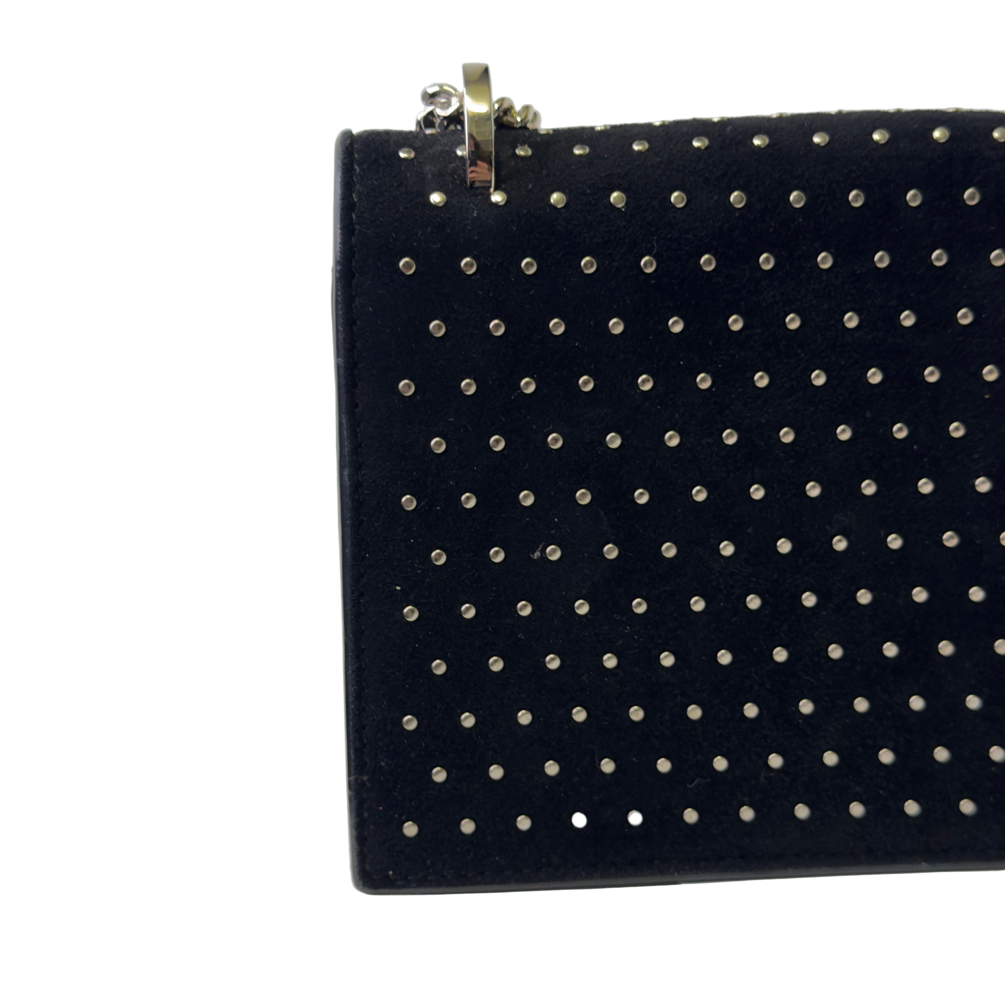 Jimmy Choo Studded Crossbody Bag Black