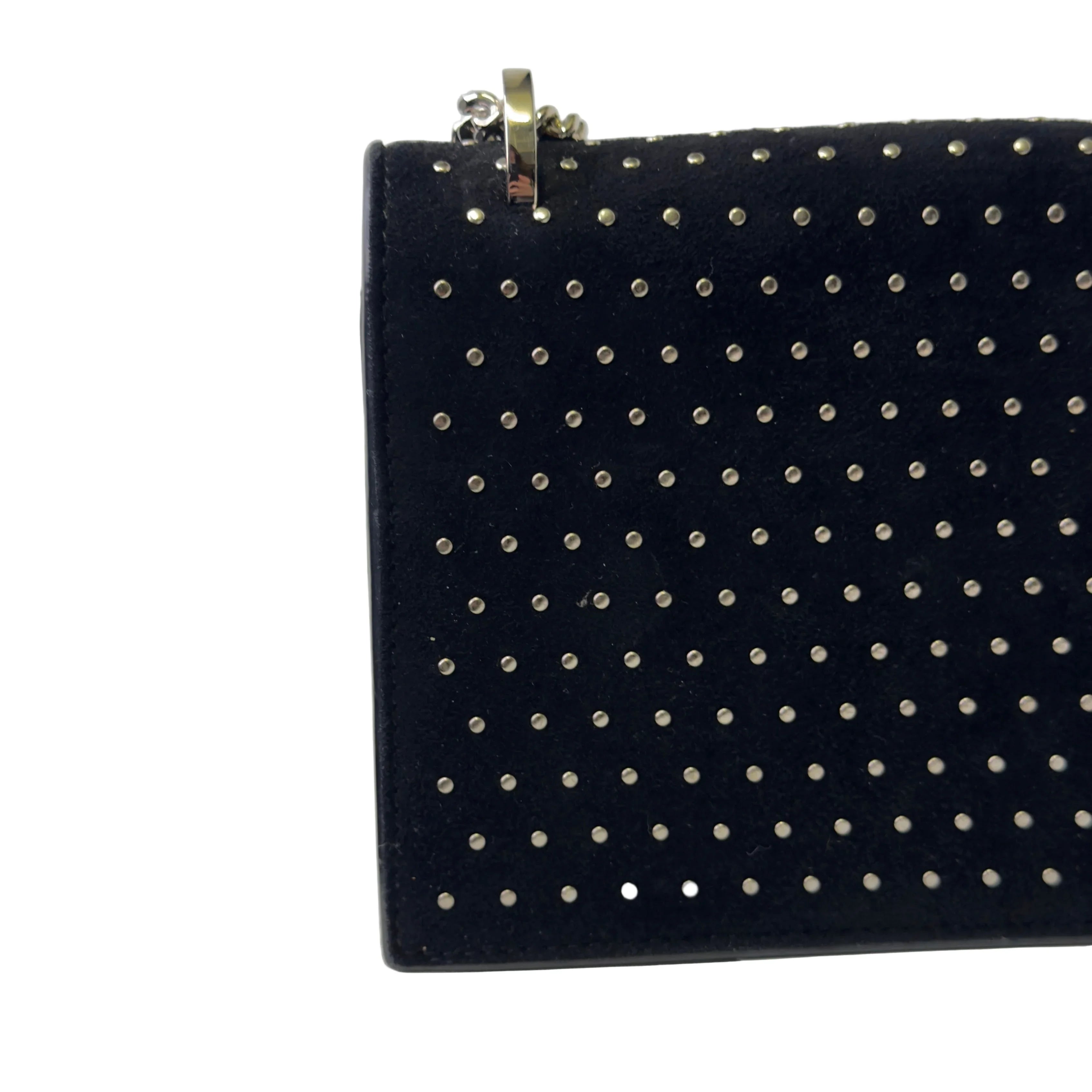 Jimmy Choo Studded Crossbody Bag Black - Lost Designer