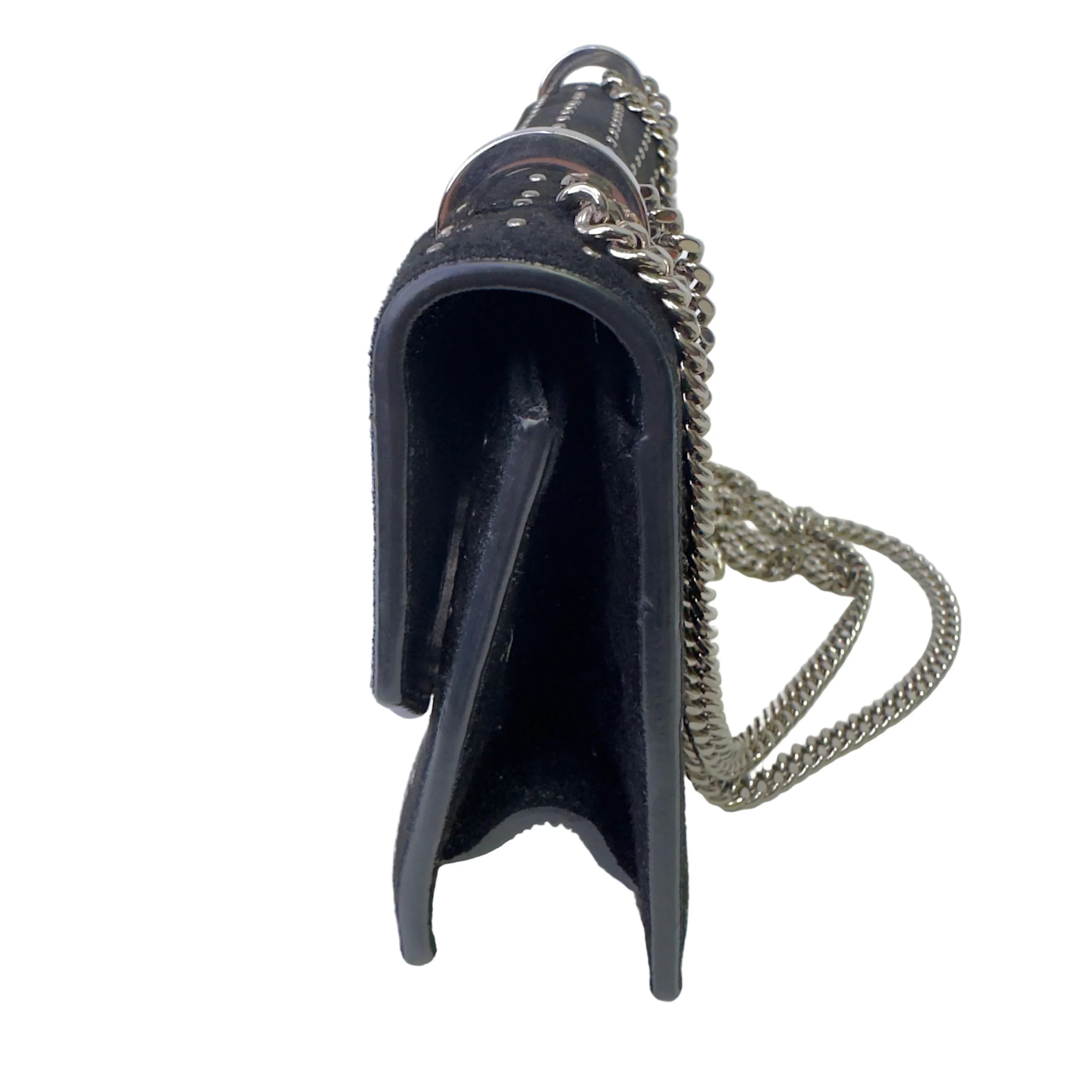 Jimmy Choo Studded Crossbody Bag Black - Lost Designer