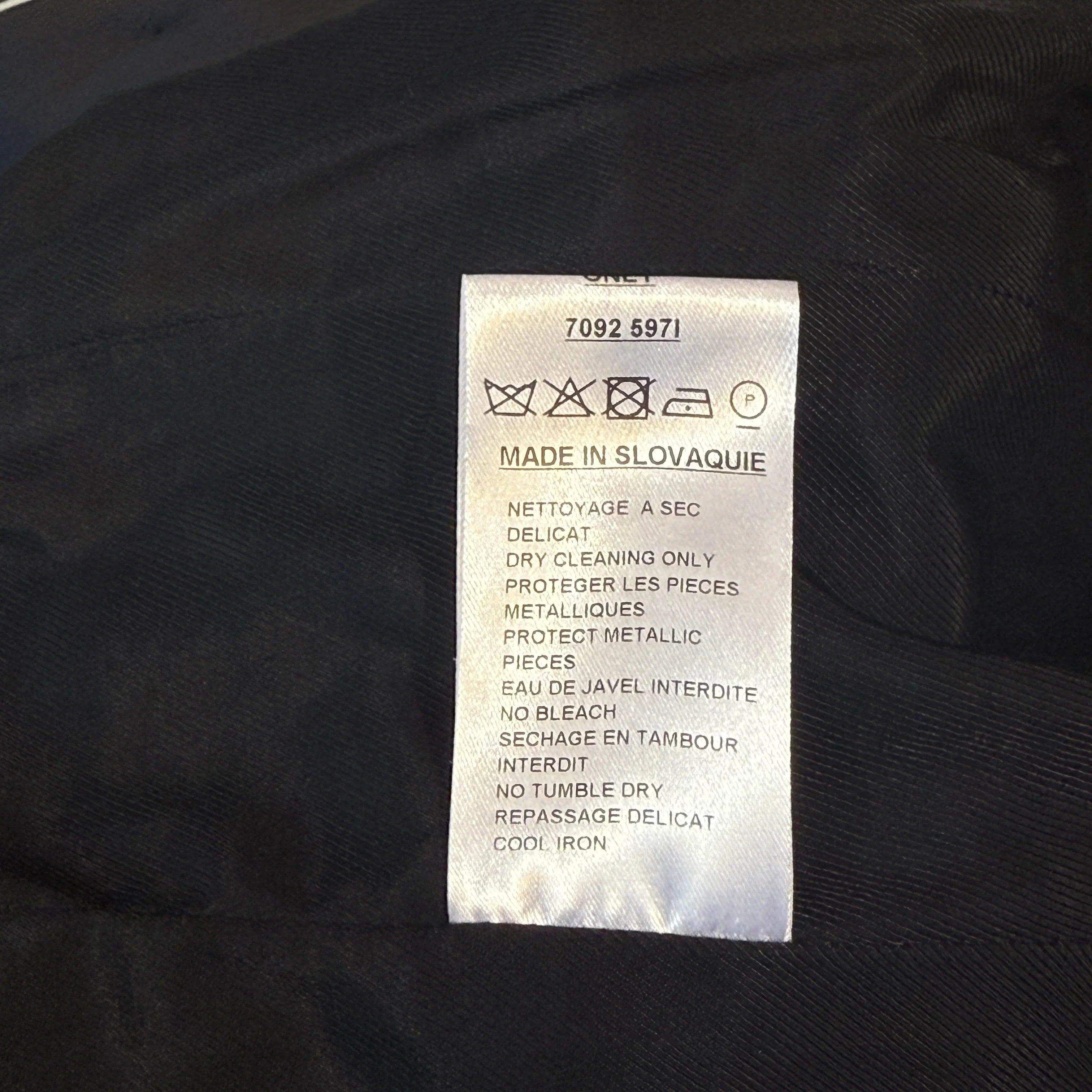 Balmain Satin Marble Jacket Blazer Womens 40