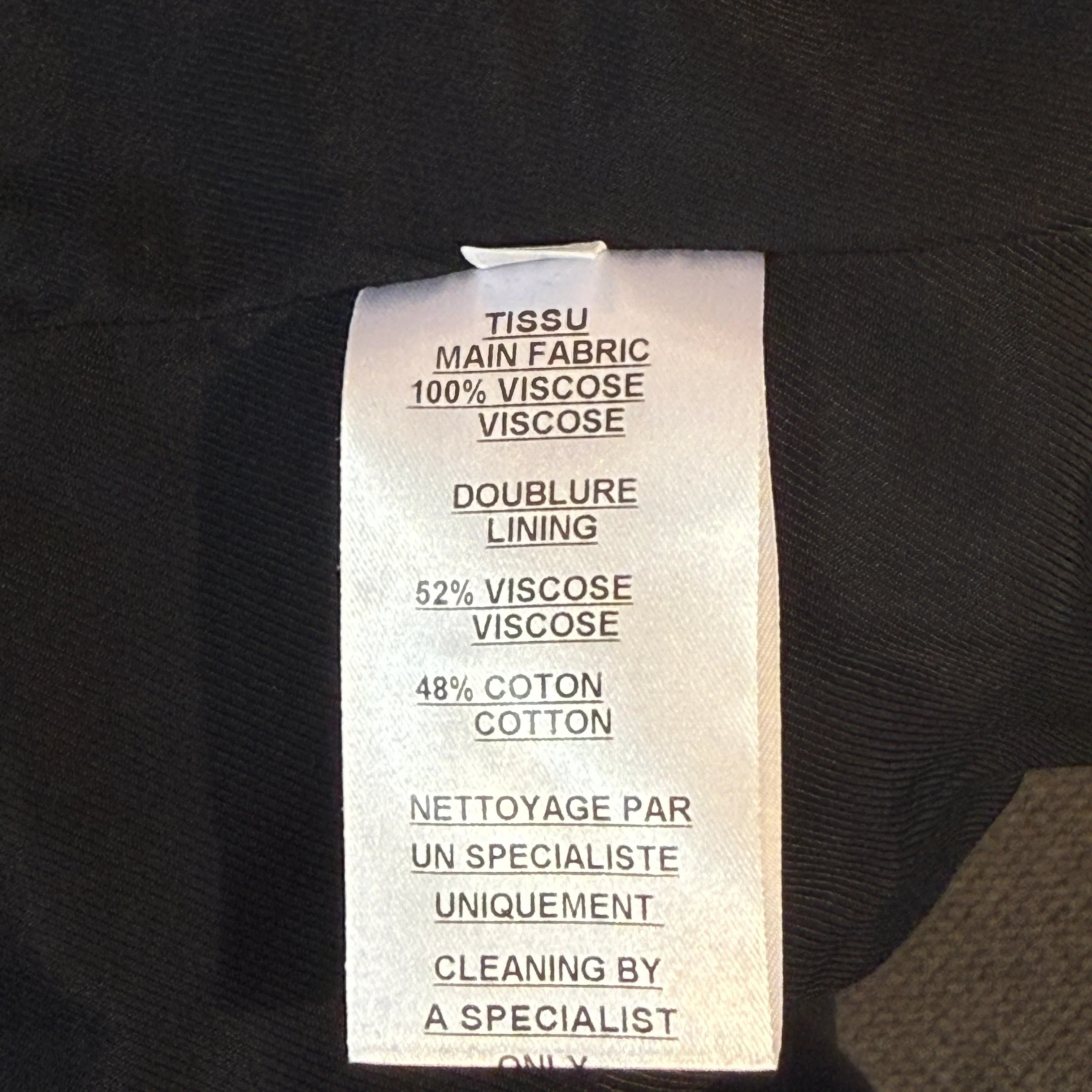 Balmain Satin Marble Jacket Blazer Womens 40