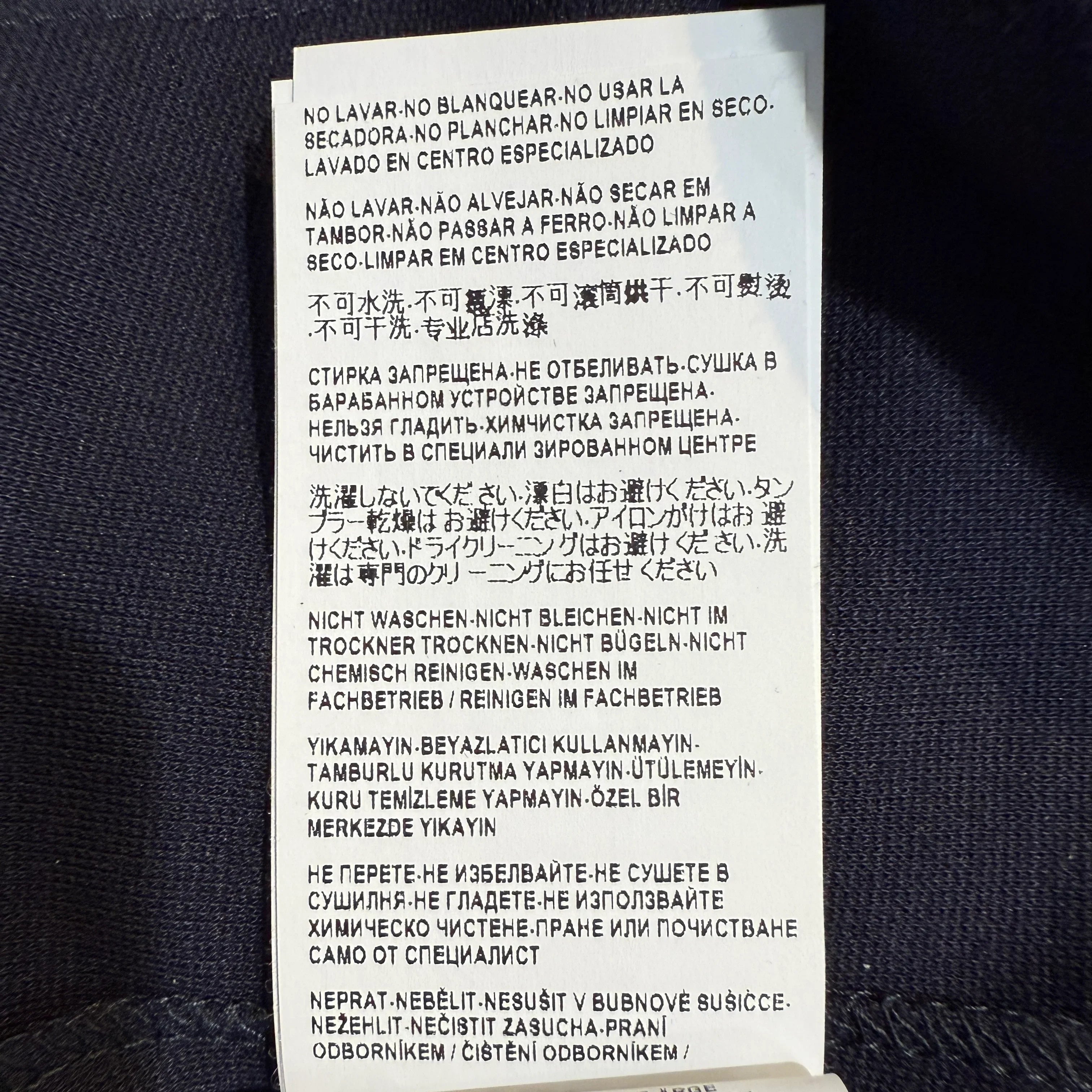 Versace Navy Long Sleeve Fitted Dress with Hardware Detail – Size 44 - Lost Designer