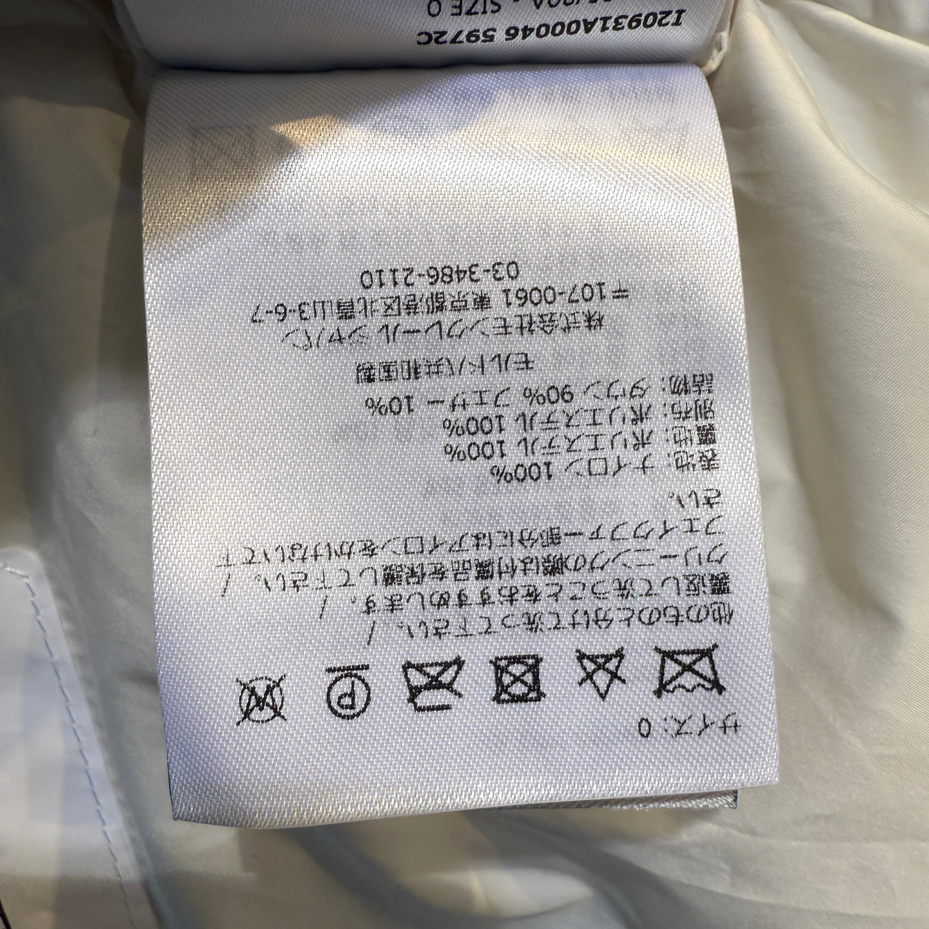 white Moncler Puffer Vest, 0