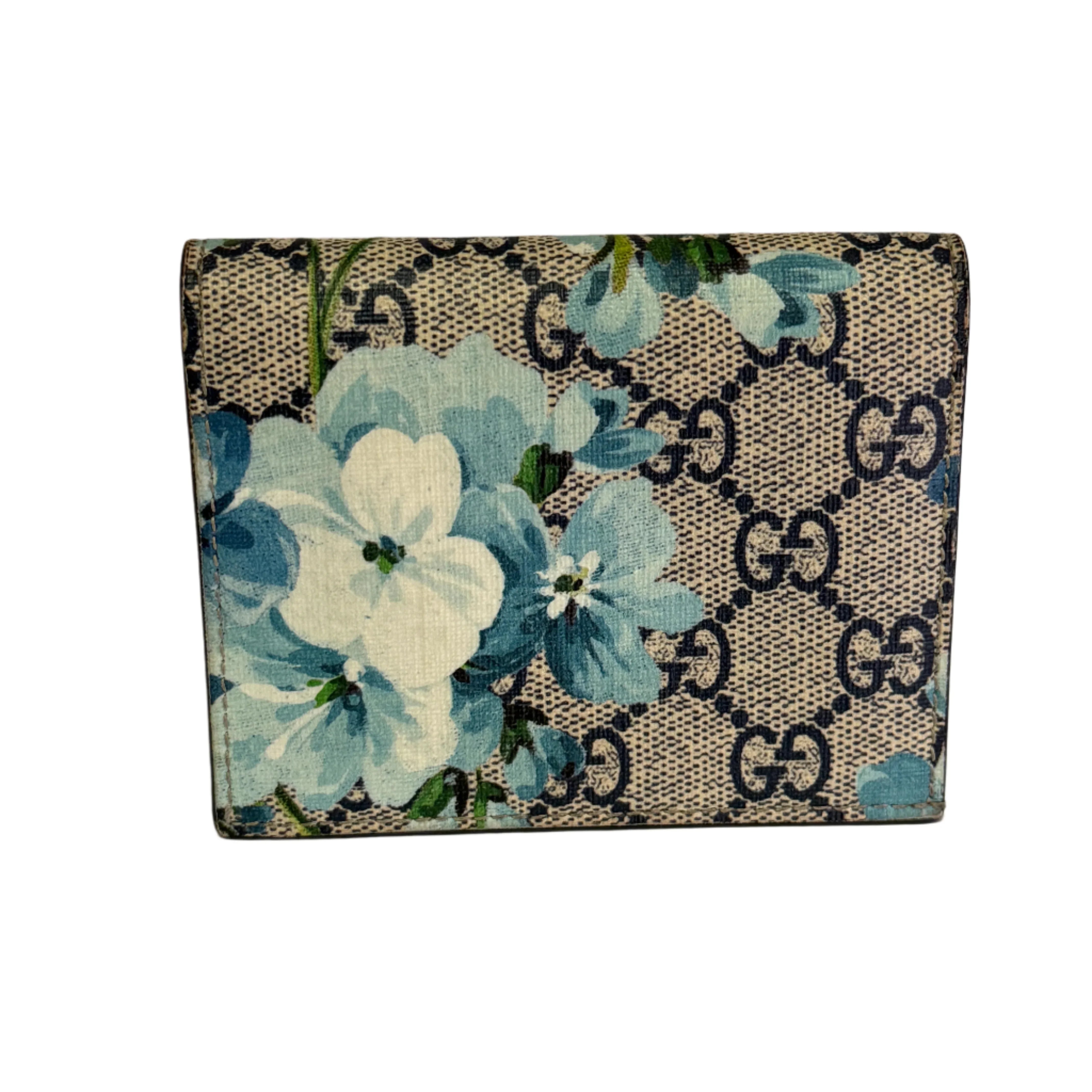 Gucci GG Supreme Wallet Floral Multicolour - Lost Designer