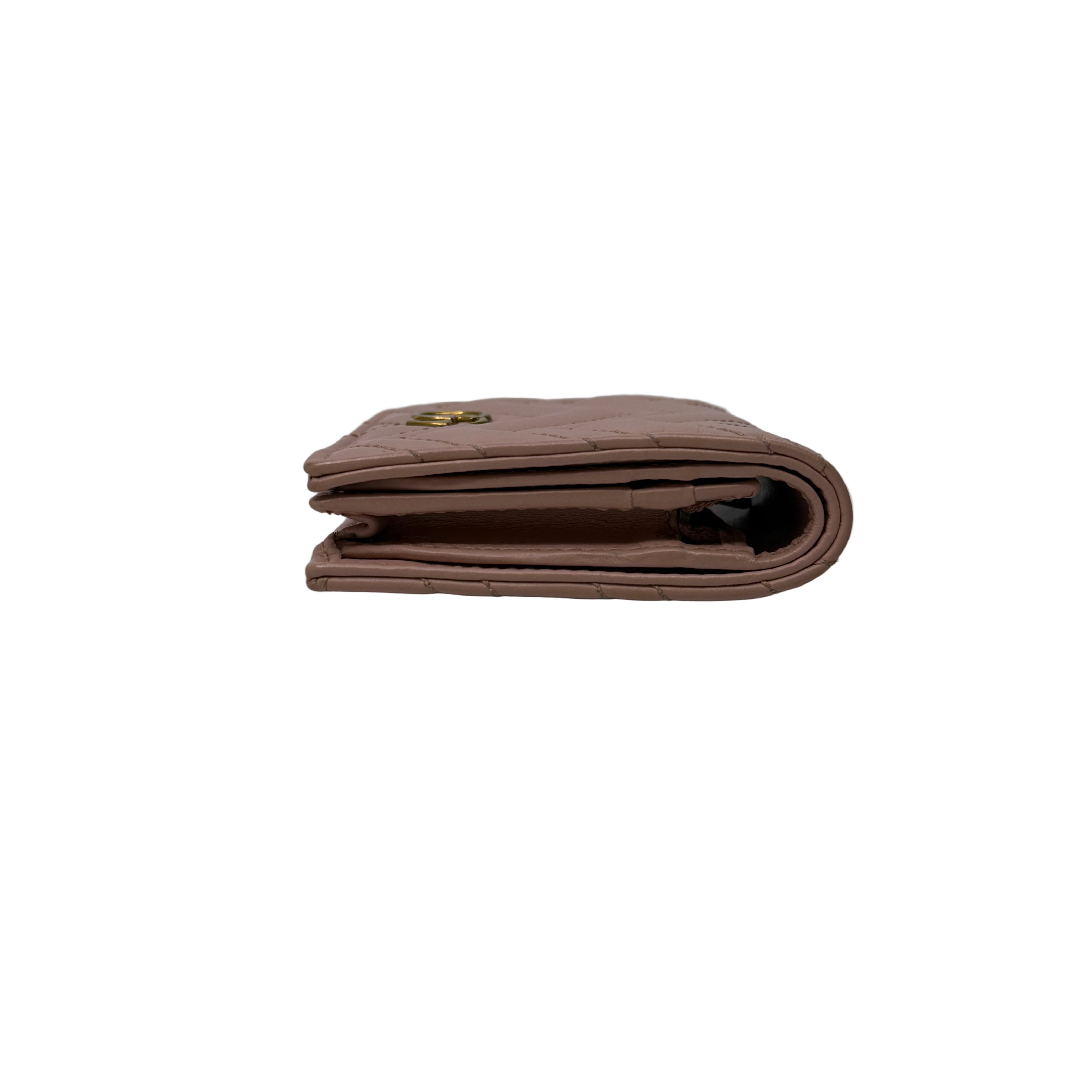 Gucci GG Small Marmont Wallet Leather Pink