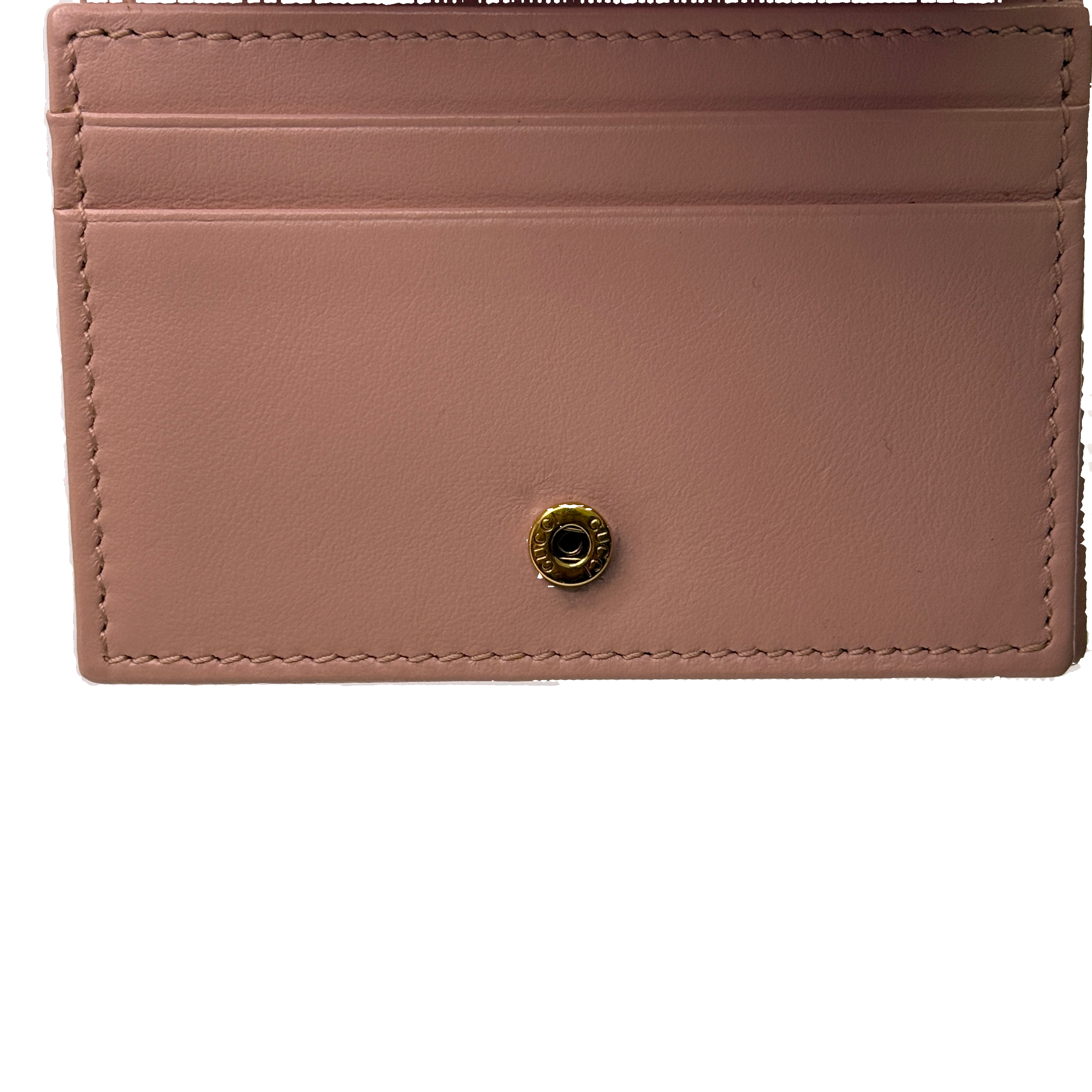 Gucci GG Small Marmont Wallet Leather Pink