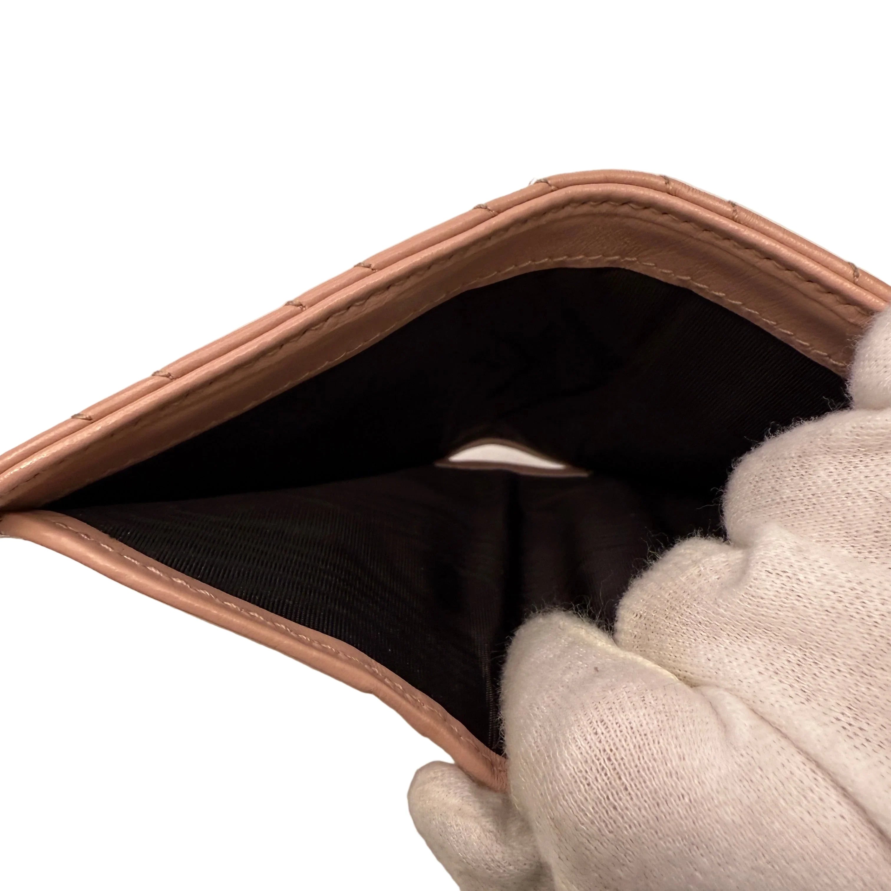 Gucci GG Small Marmont Wallet Leather Pink - Lost Designer