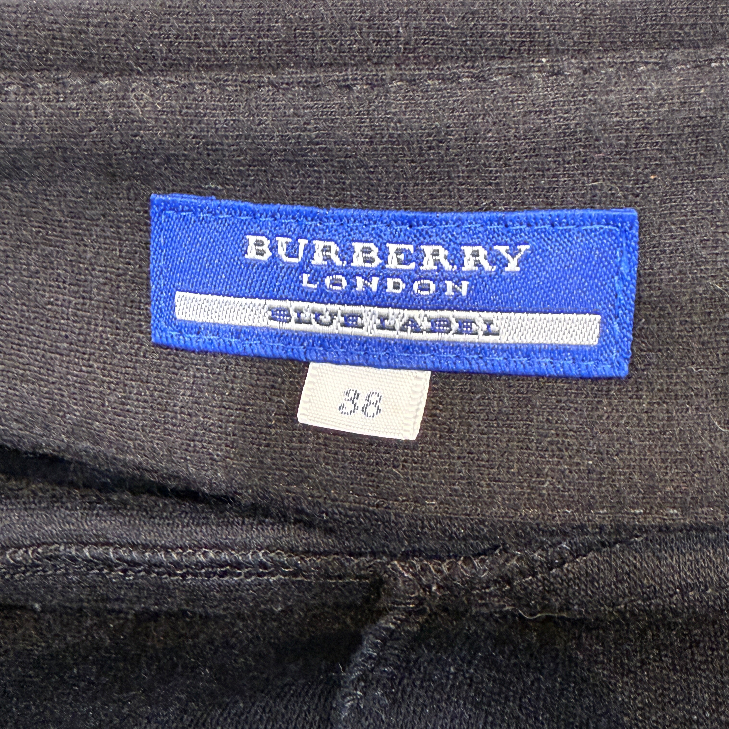 Burberry Blue Label One Piece Dress Wool 38 Black/Red