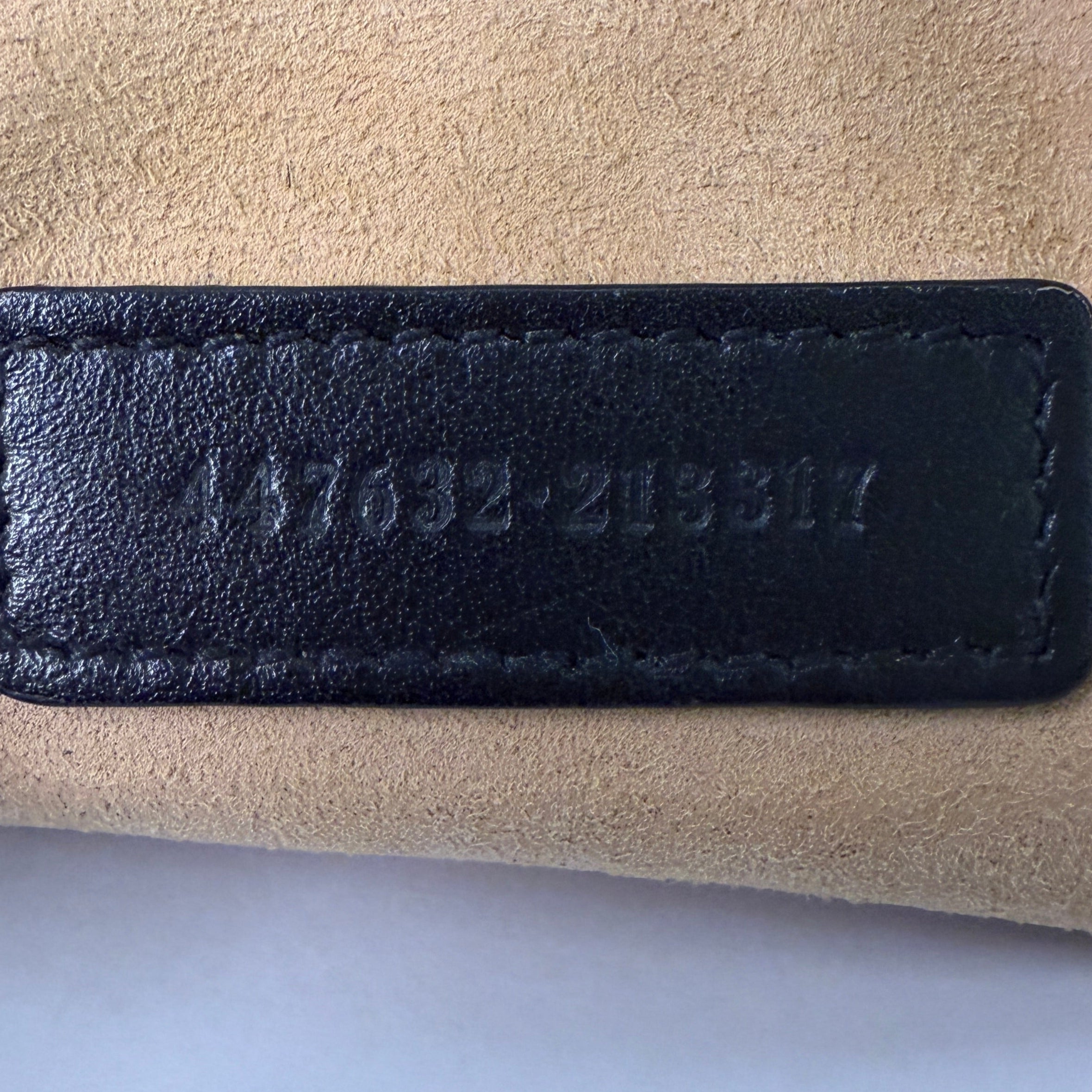 Gucci Marmont Small Shoulder Bag Leather Black