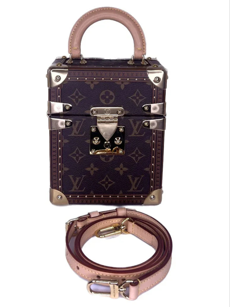 Louis Vuitton Monogram Camera Box Bag Crossbody