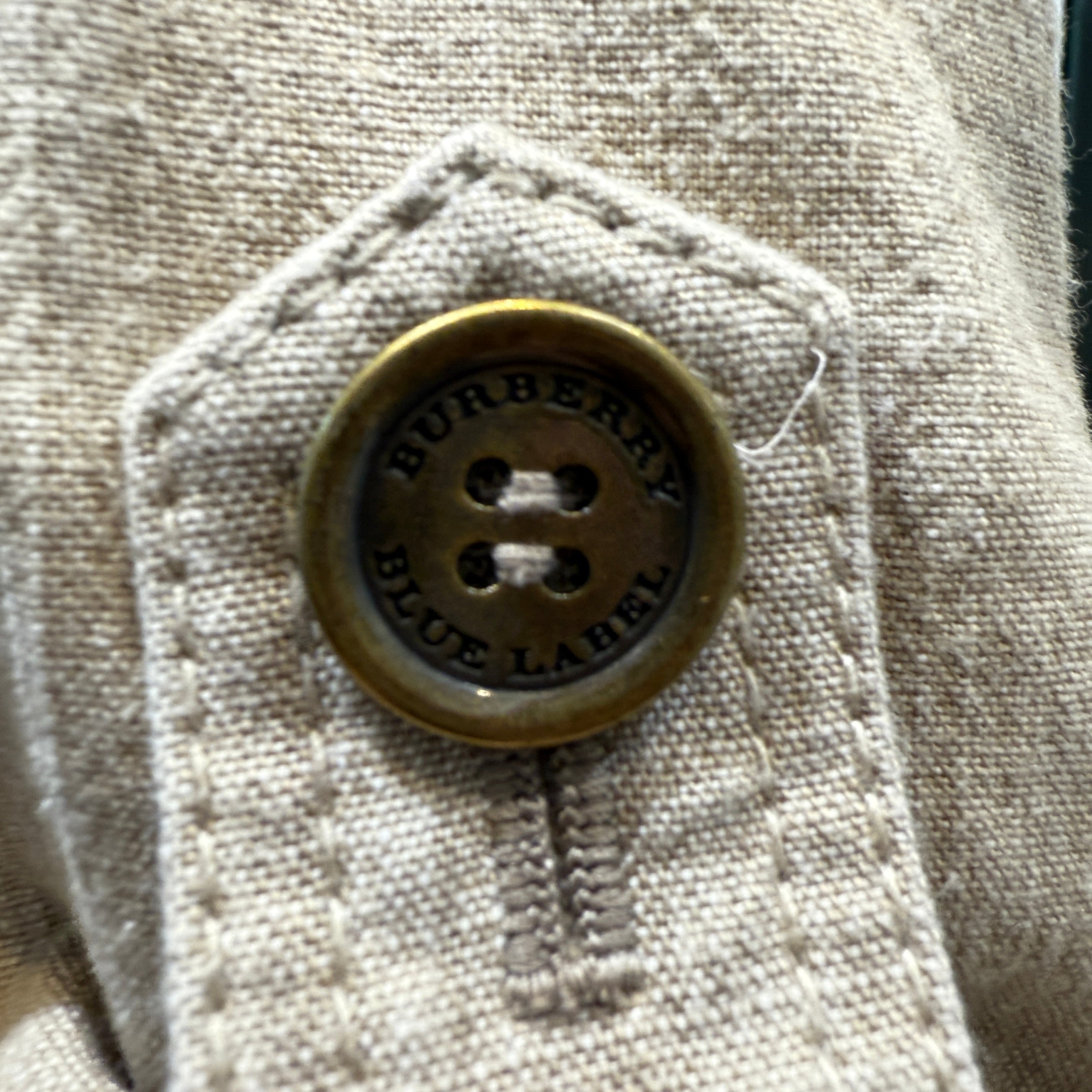 Burberry London Blue Label Jumpsuit Beige 36