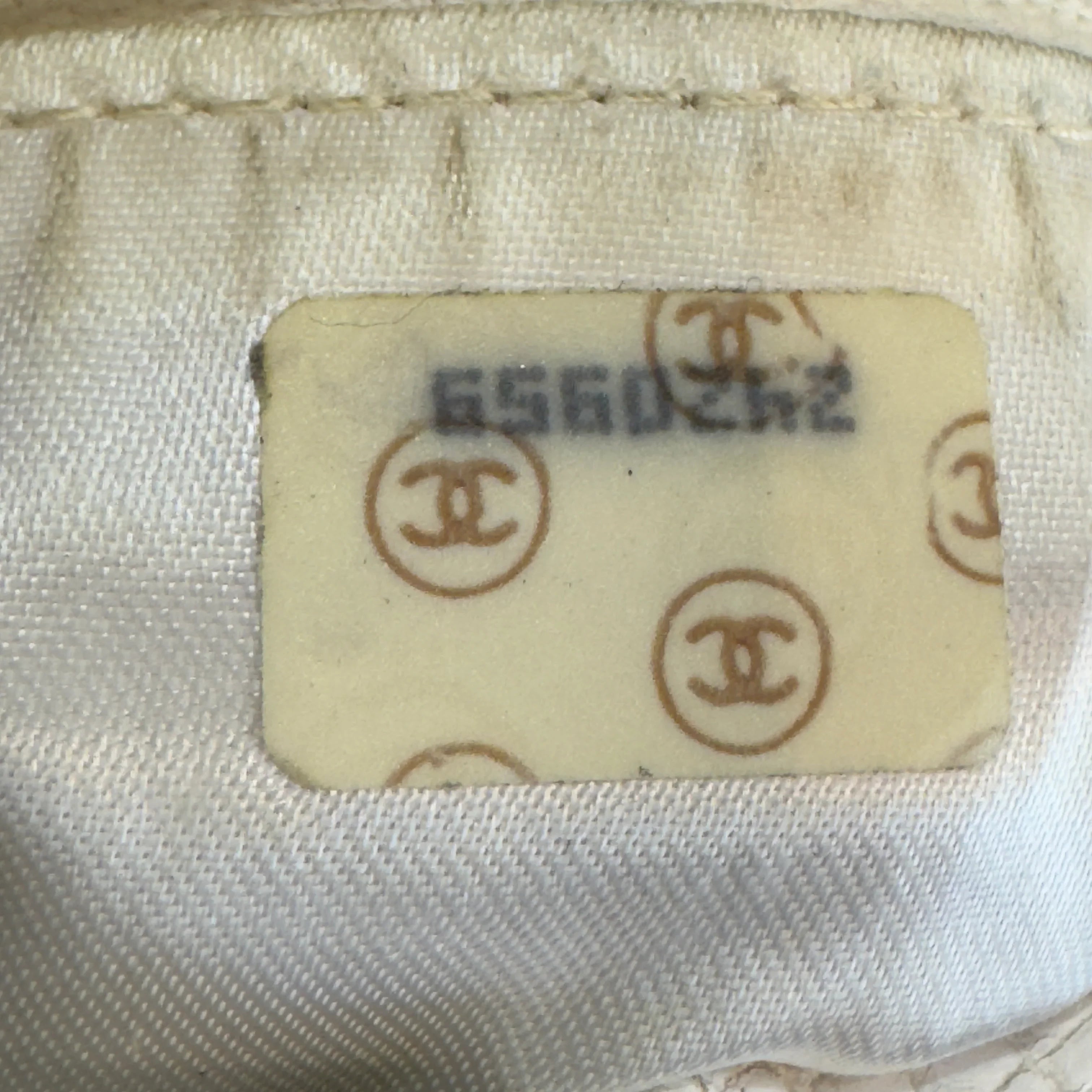 Chanel Vintage White Lizard Tassel Camera Crossbody Bag - Lost Designer