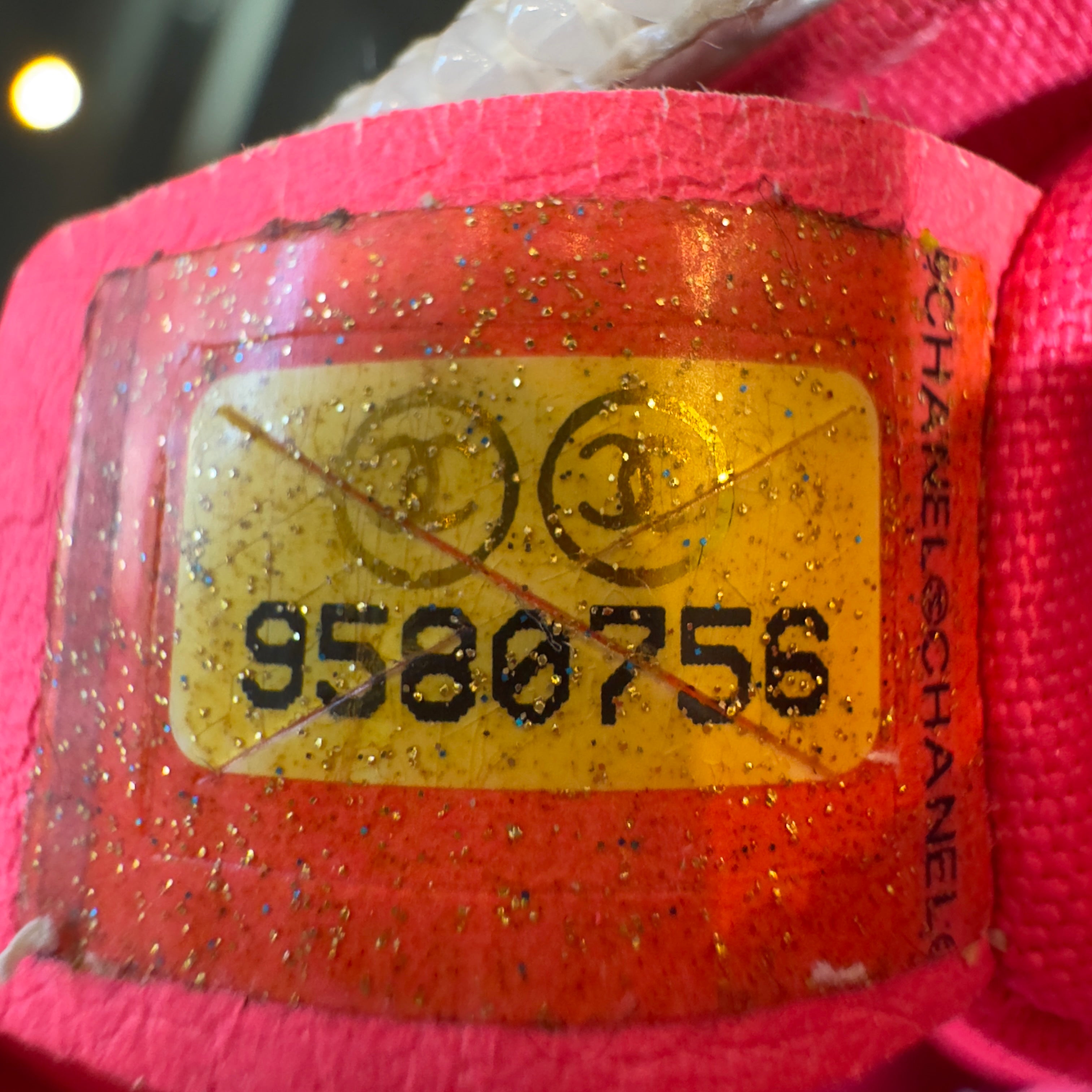 Chanel Quilted Cambon Small Messenger Bag White