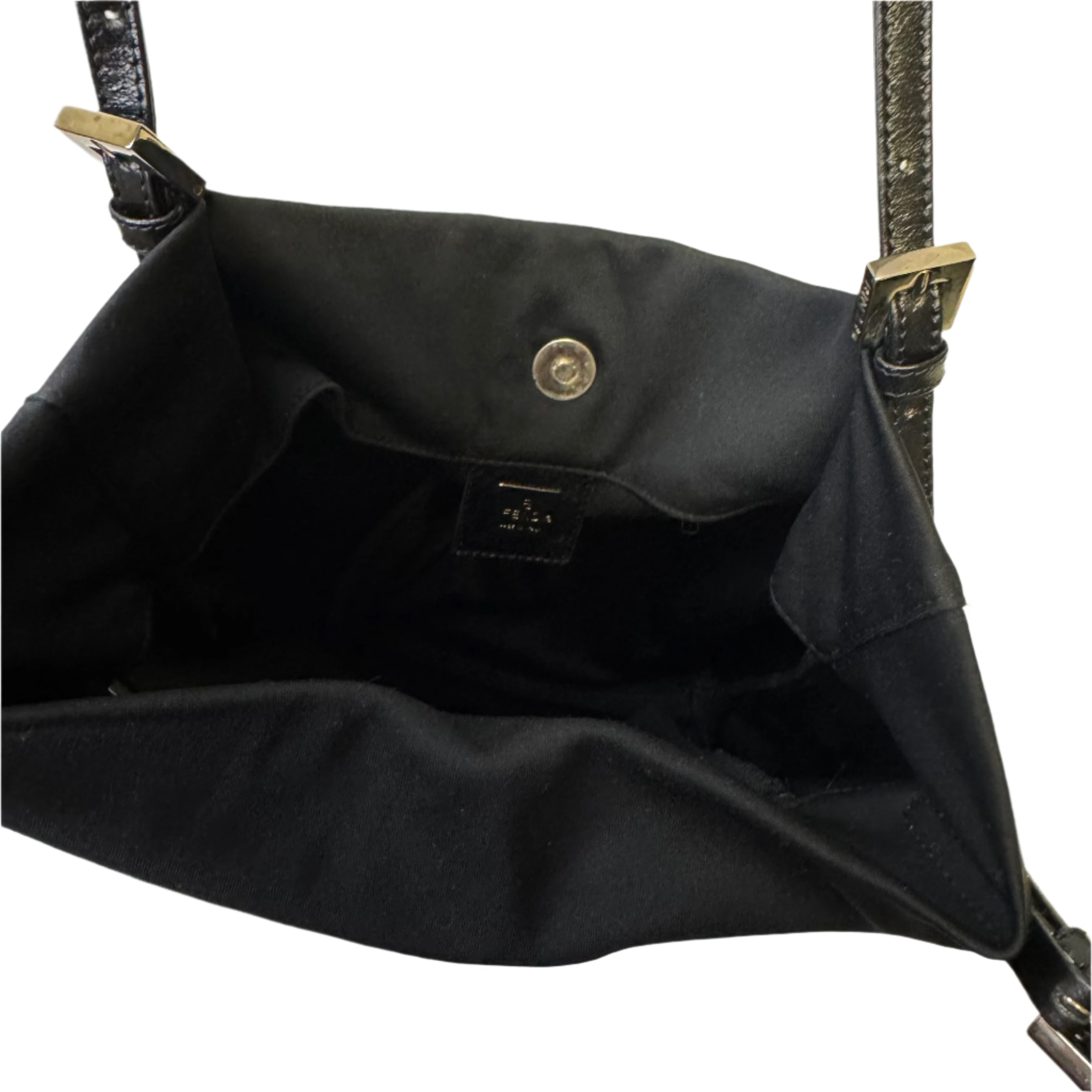 Fendi Mini Tote Bag Nylon Black