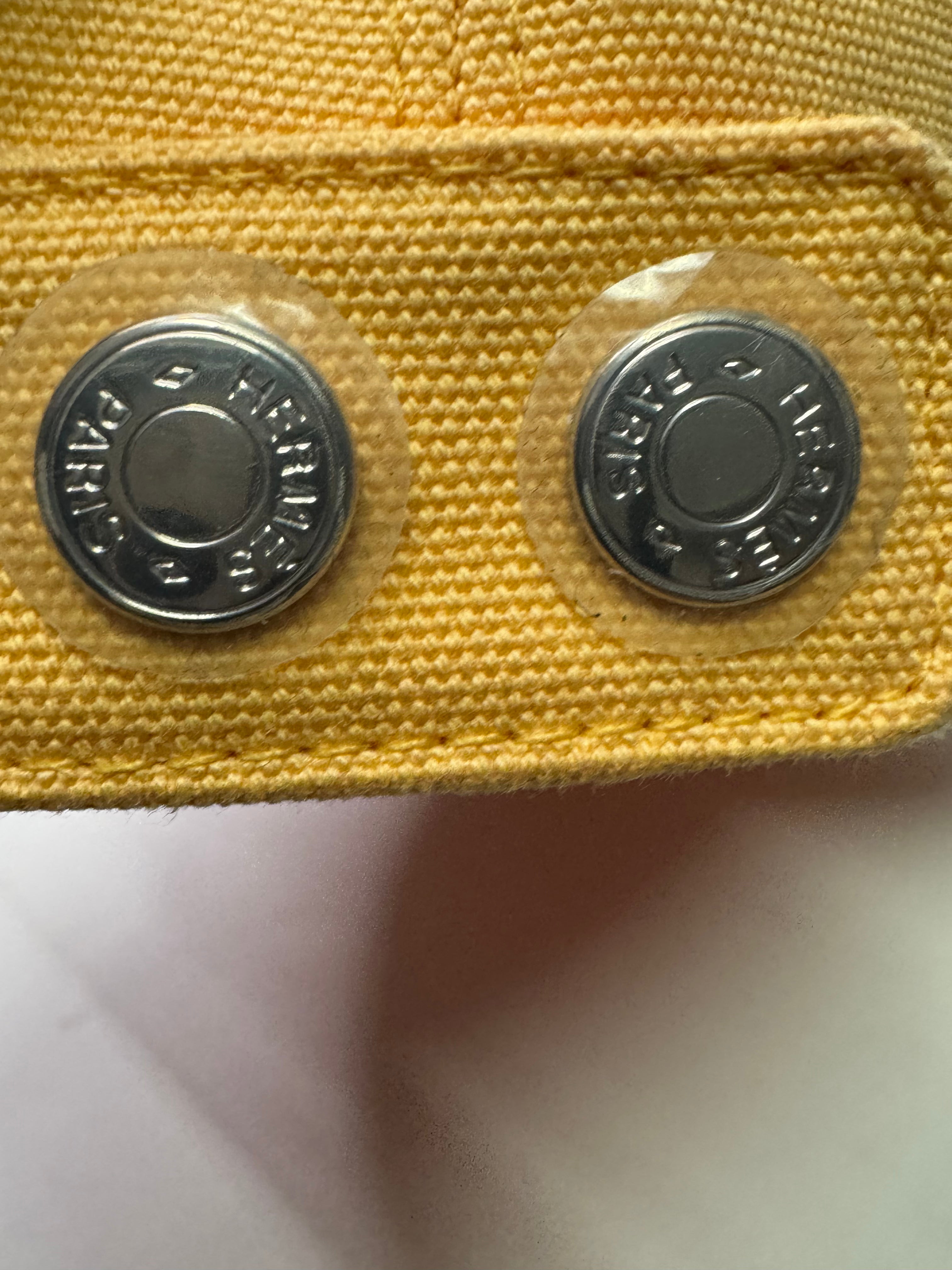 Hermes Cotton Davis Sunshine Baseball Cap Hat 57